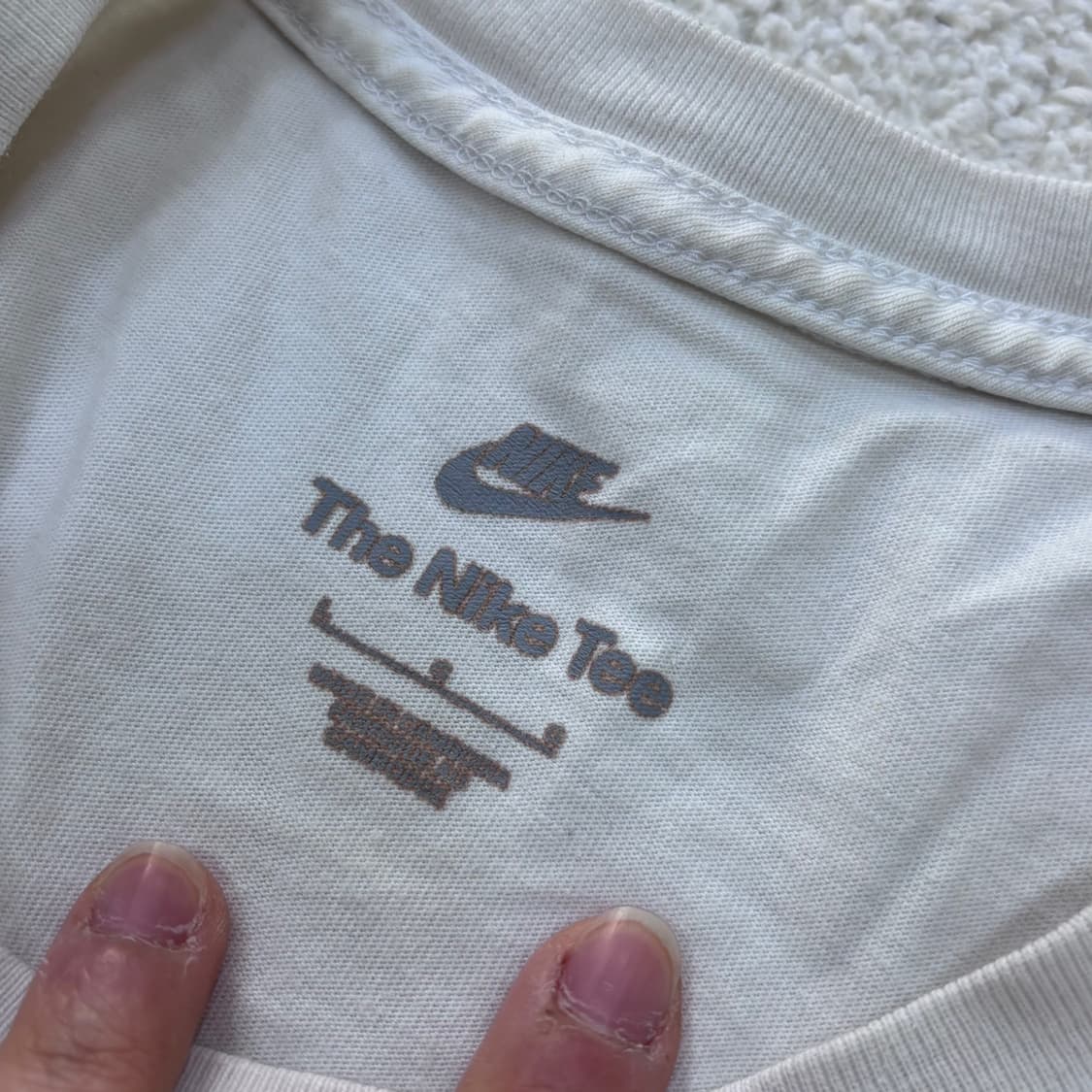 L 나이키 프린팅 반팔 티셔츠 0313E 상품이미지3