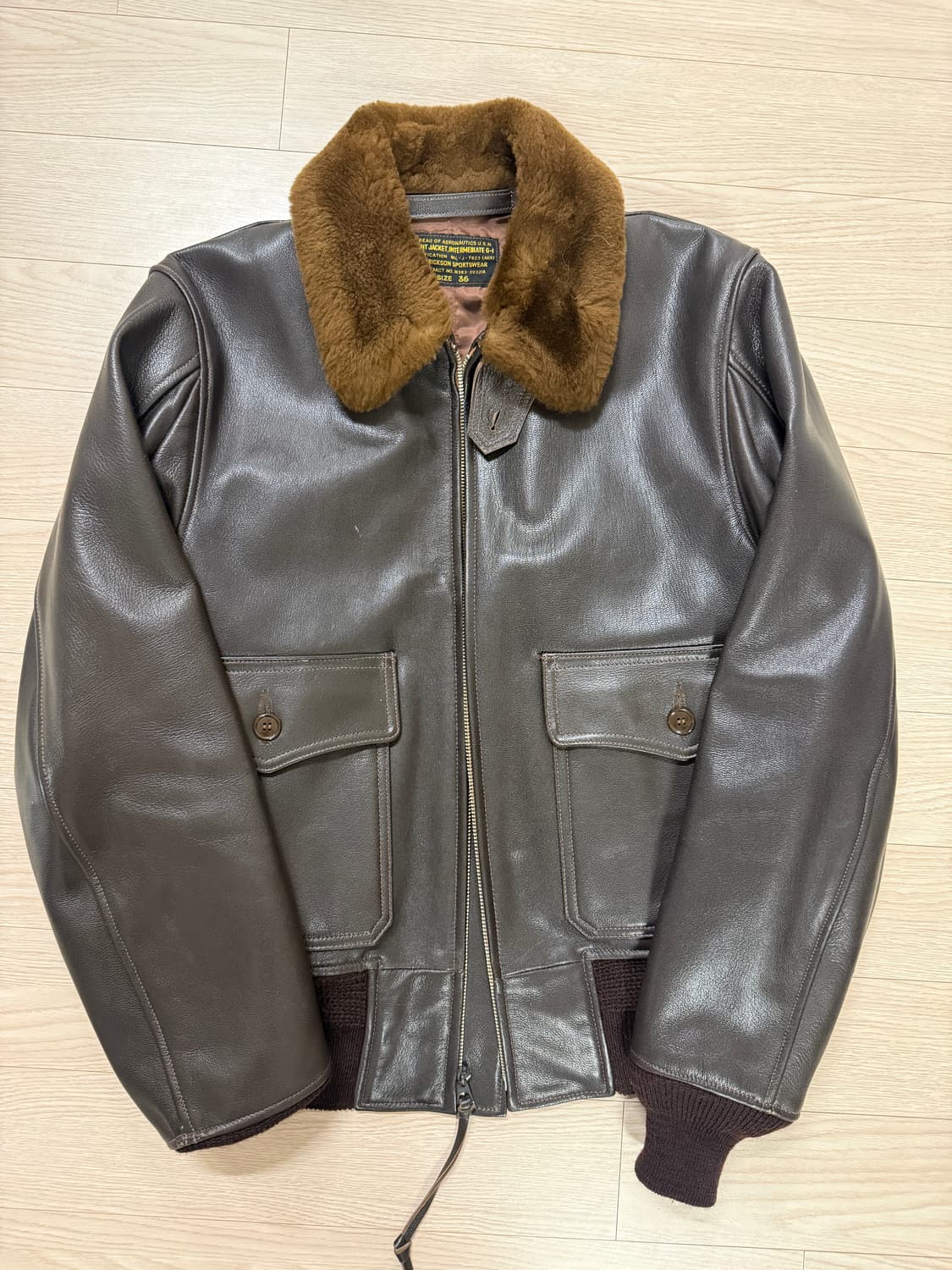 버즈릭슨/Buzz Rickson‘s G-1 항공 자켓 상품이미지1