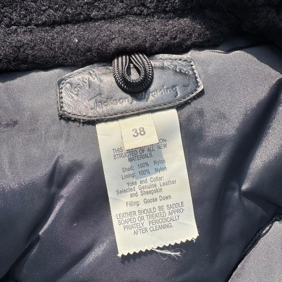 [M] Rocky Mountain 록키마운틴 가죽 디테일 다운 베스트 상품이미지8