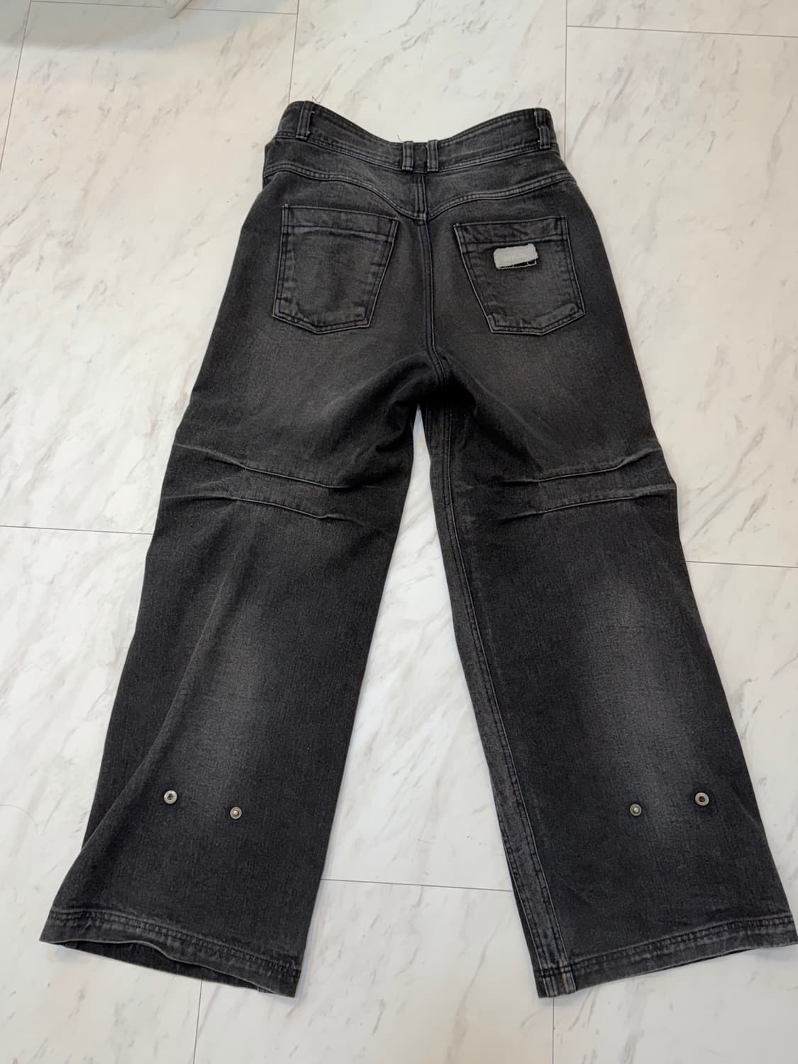 [S] BLR BLUER 비엘알 니 포인트 데님 팬츠 상품이미지3