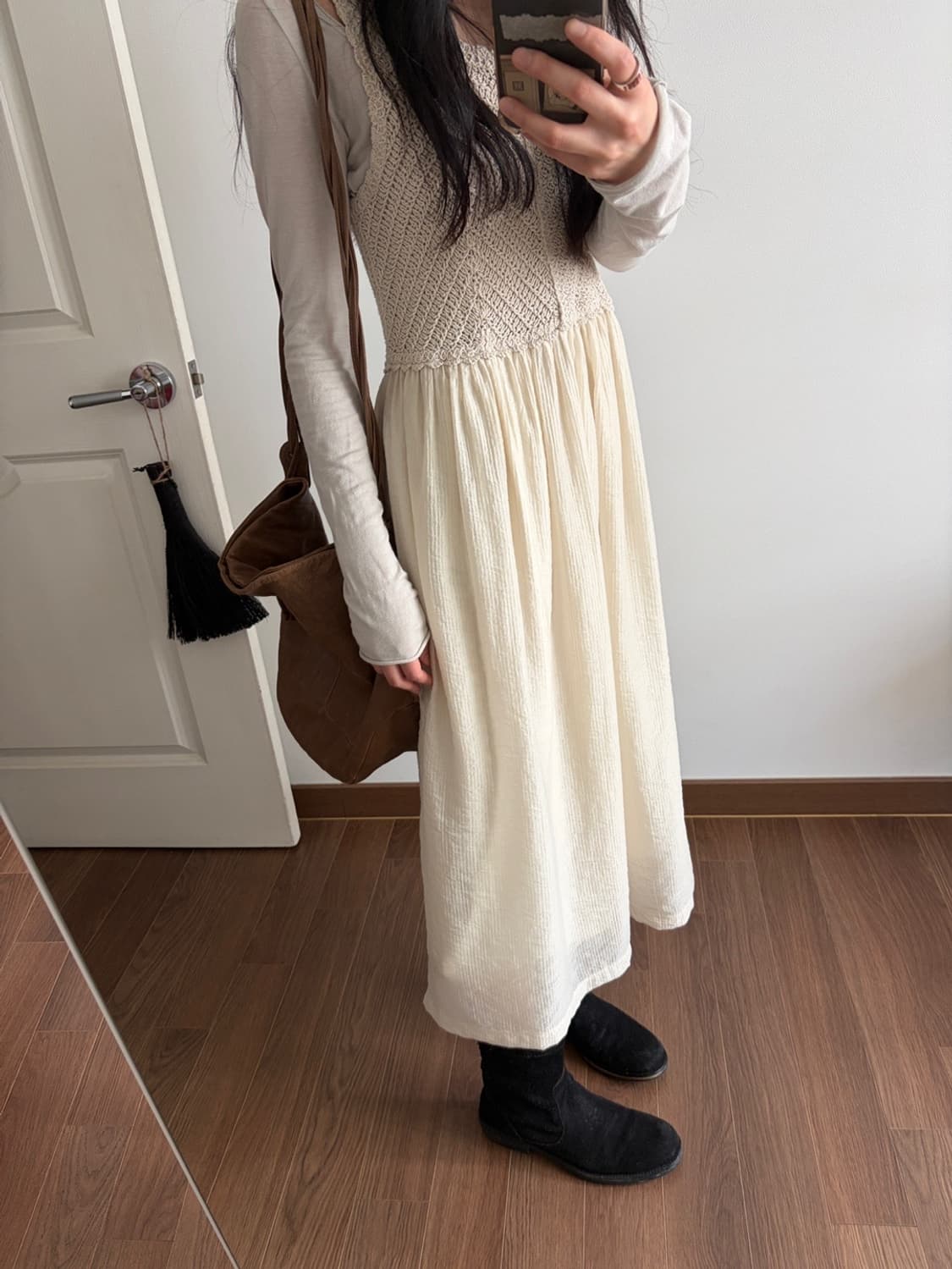 knit long dress 상품이미지3