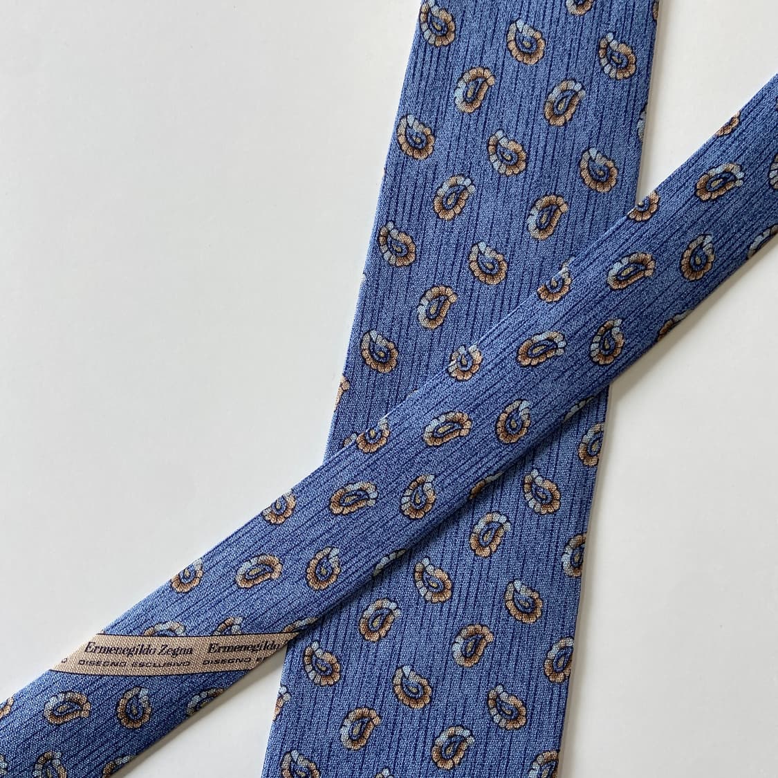 에르메네질도 제냐 정품 명품 페이즐리 넥타이 상품이미지4