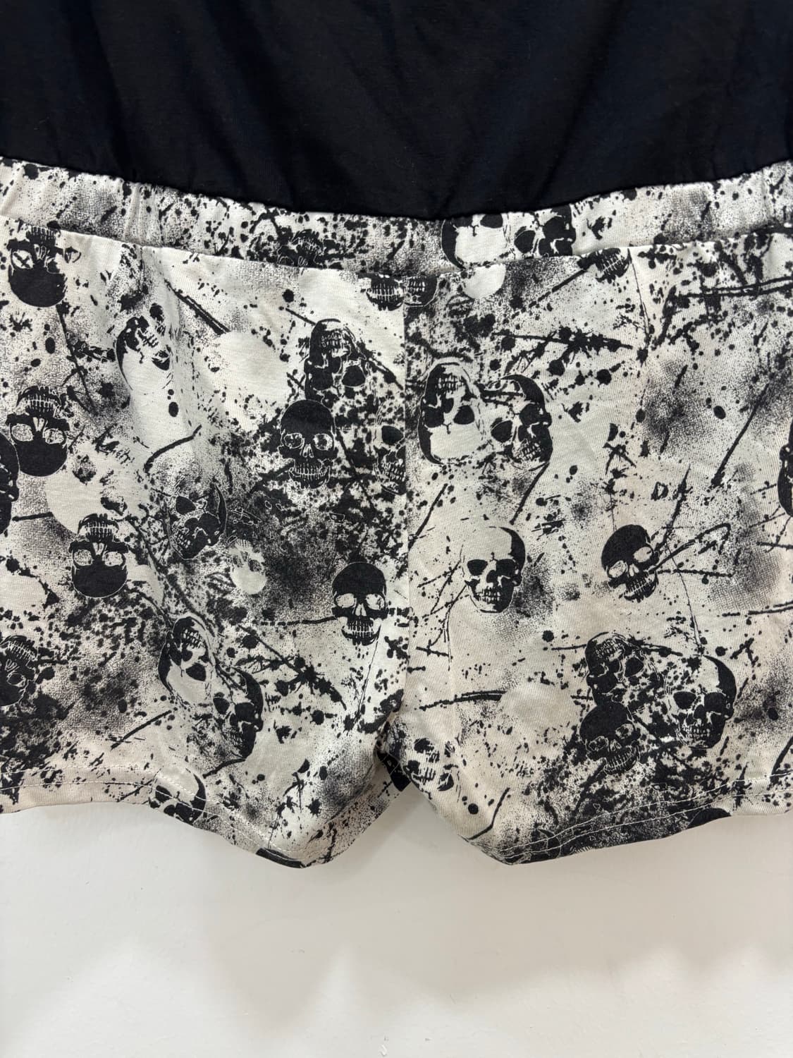 Dig Deep 펑크 스컬 해골 홀터넥 점프슈트 상품이미지9