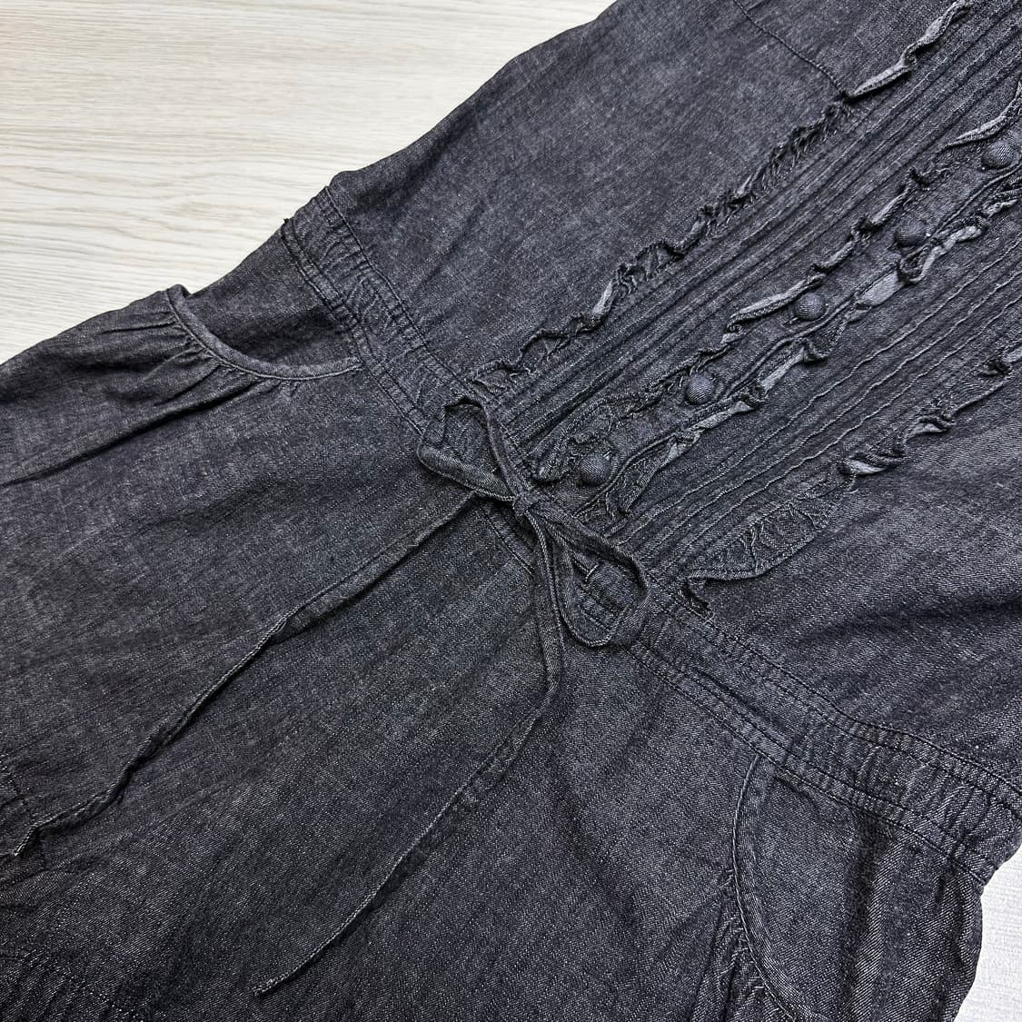 레스트로즈 데님 점프수트 상품이미지5