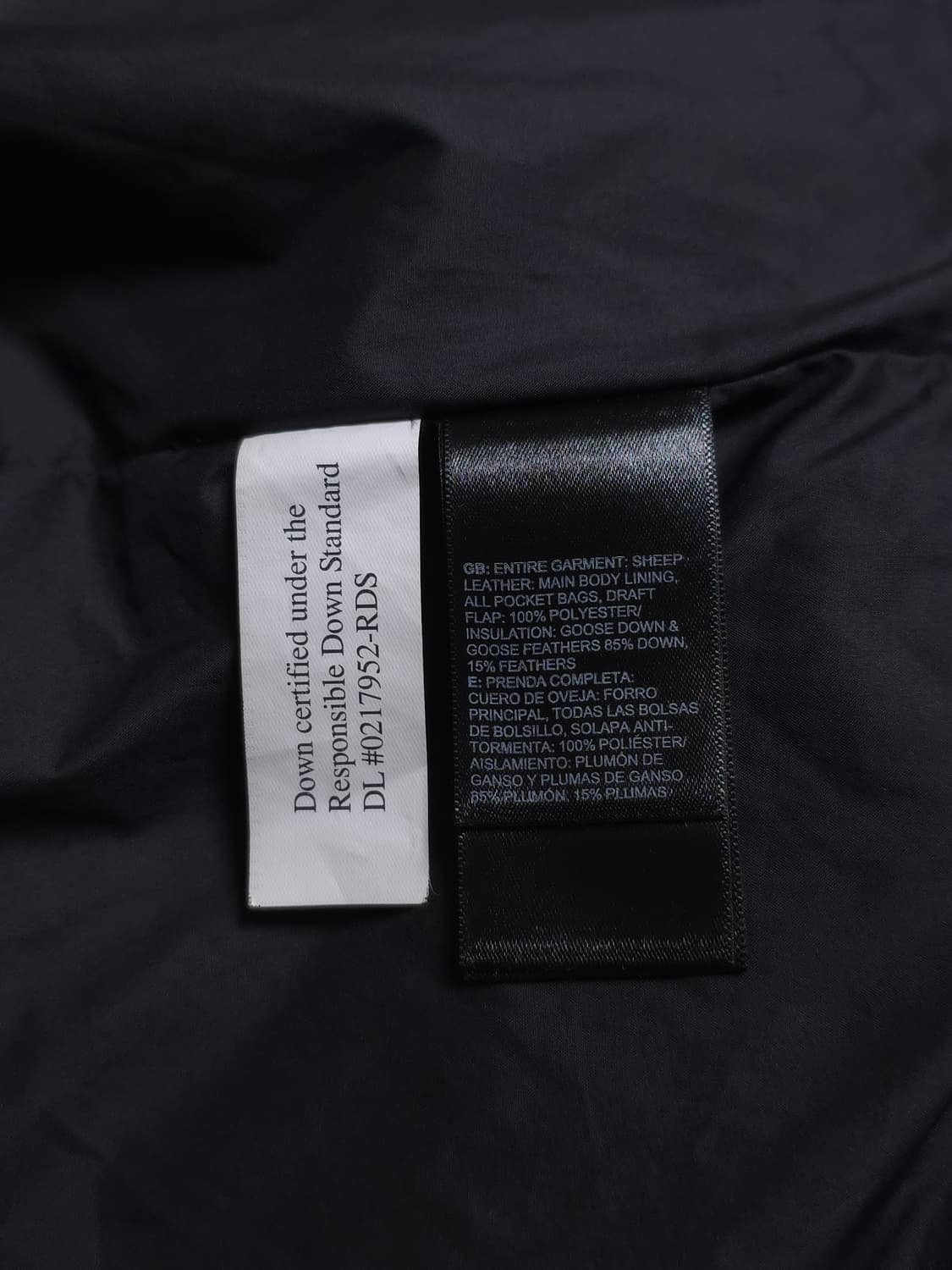 [L] 슈프림 노스페이스 레더 눕시 패딩 블랙 상품이미지9