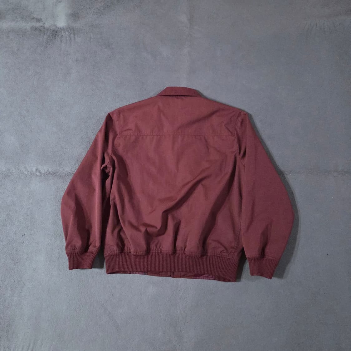 80s 맥그리거 드리즐러 해링턴 자켓 L 버건디 상품이미지2