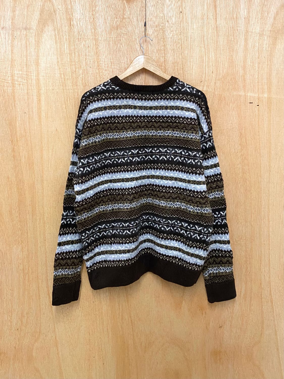 FREAK'S STORE fair isle knit 페어아일 니트 상품이미지4