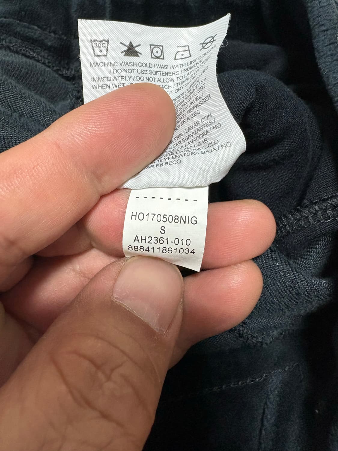 나이키 조던 X OVO 벨루어 셋업 S 상품이미지3