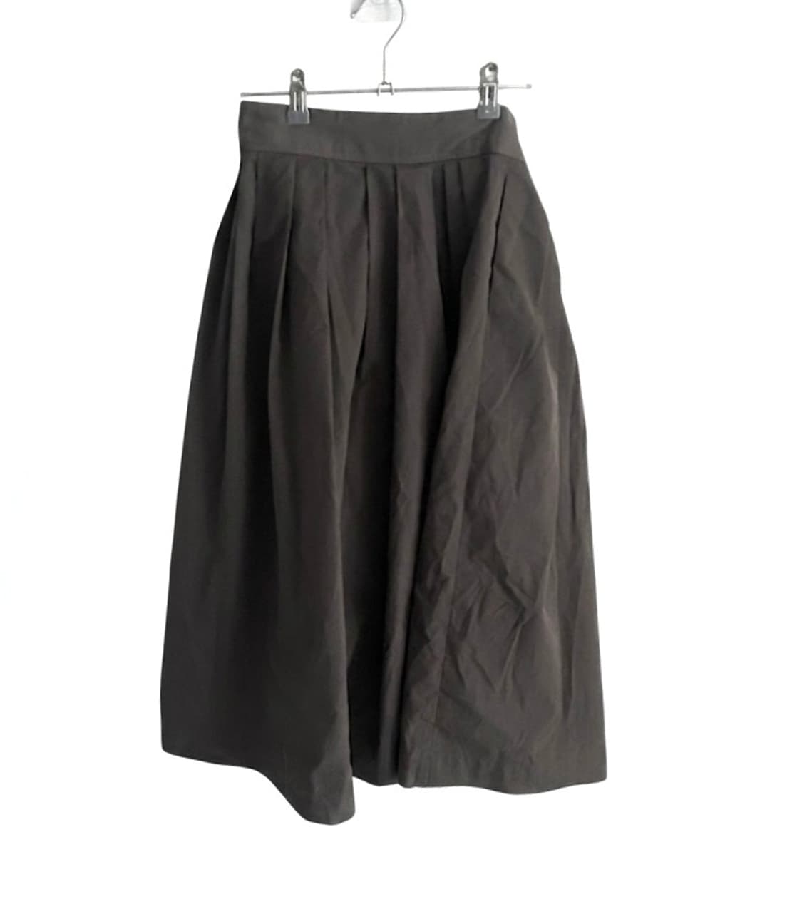 vintage brown long skirt 카키 브라운 롱 스커트  상품이미지1