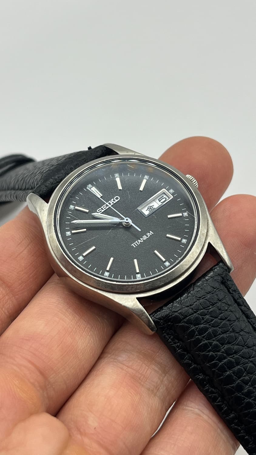세이코 티타늄 빈티지 데이데이트 상품이미지5