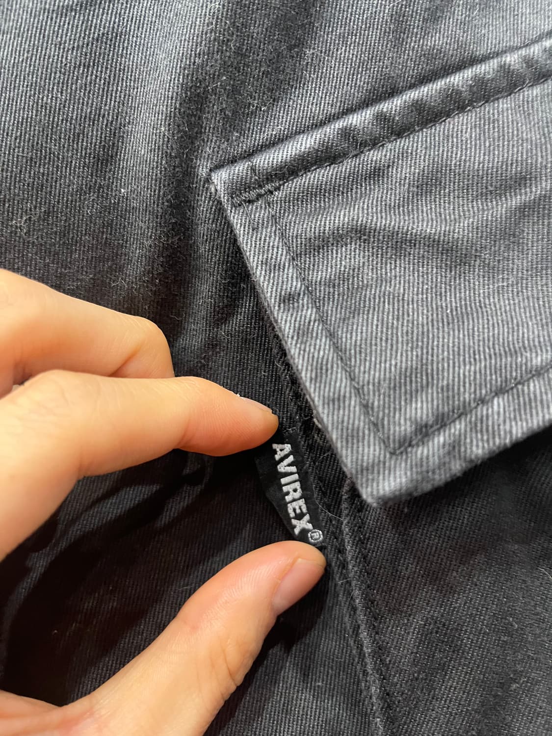 아비렉스 밀리터리 카고팬츠 블랙 31 상품이미지6