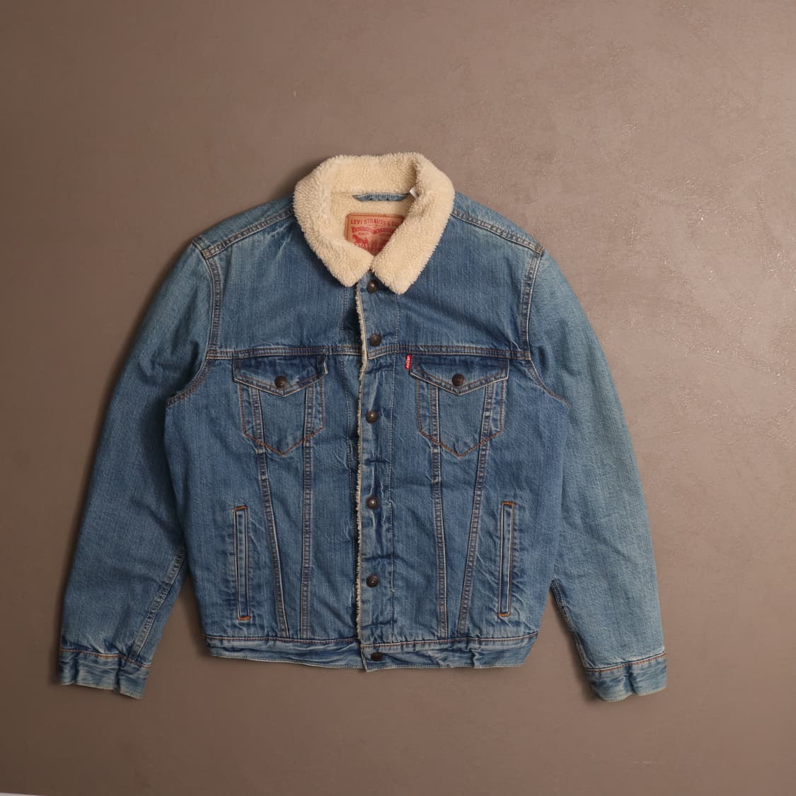 리바이스 양털 데님 트러커 자켓 A1533 상품이미지1