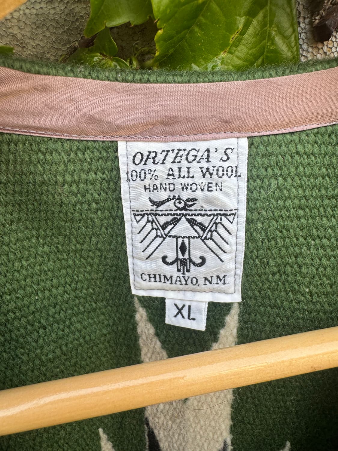 오르테가 핸드 우븐 울 네이티브 웨스턴 치마요 베스트 조끼 상품이미지6