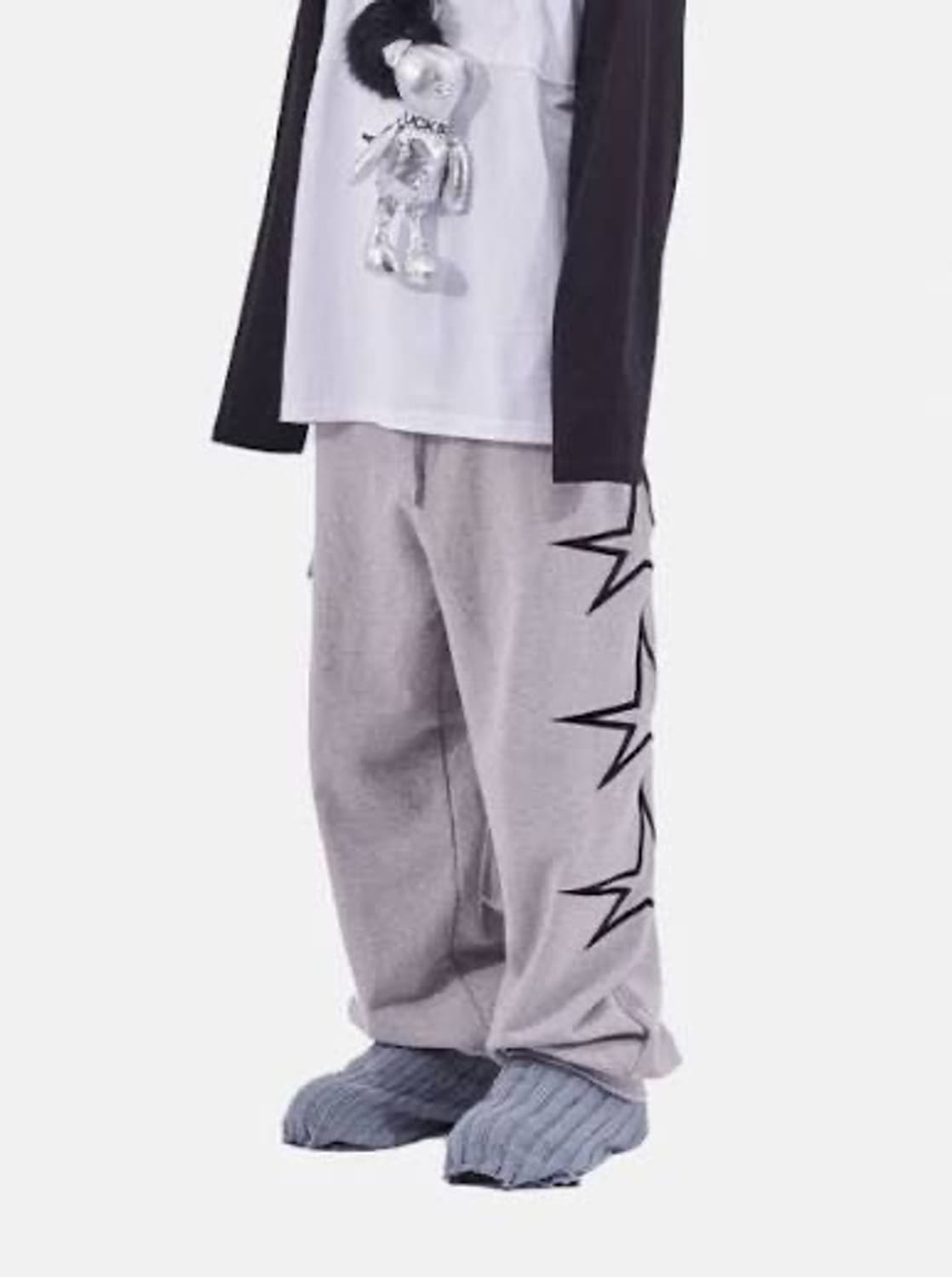 퍽보이 스웻팬츠 그레이 상품이미지1