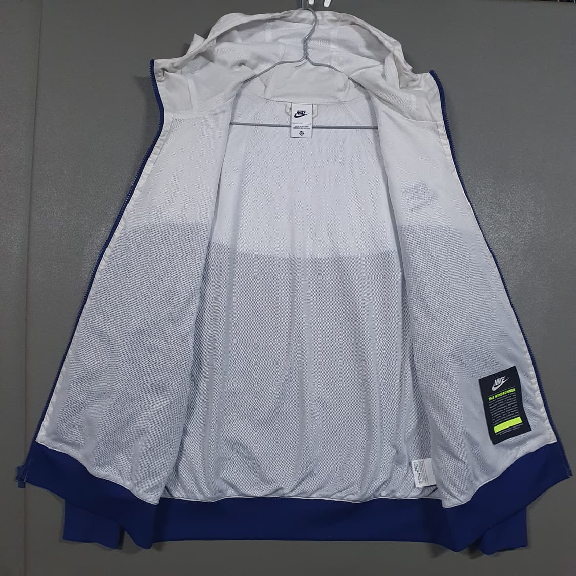 실측 XL 나이키 신형 25ss 윈드러너 우븐 라인드 러닝 바람막이 자켓 상품이미지6