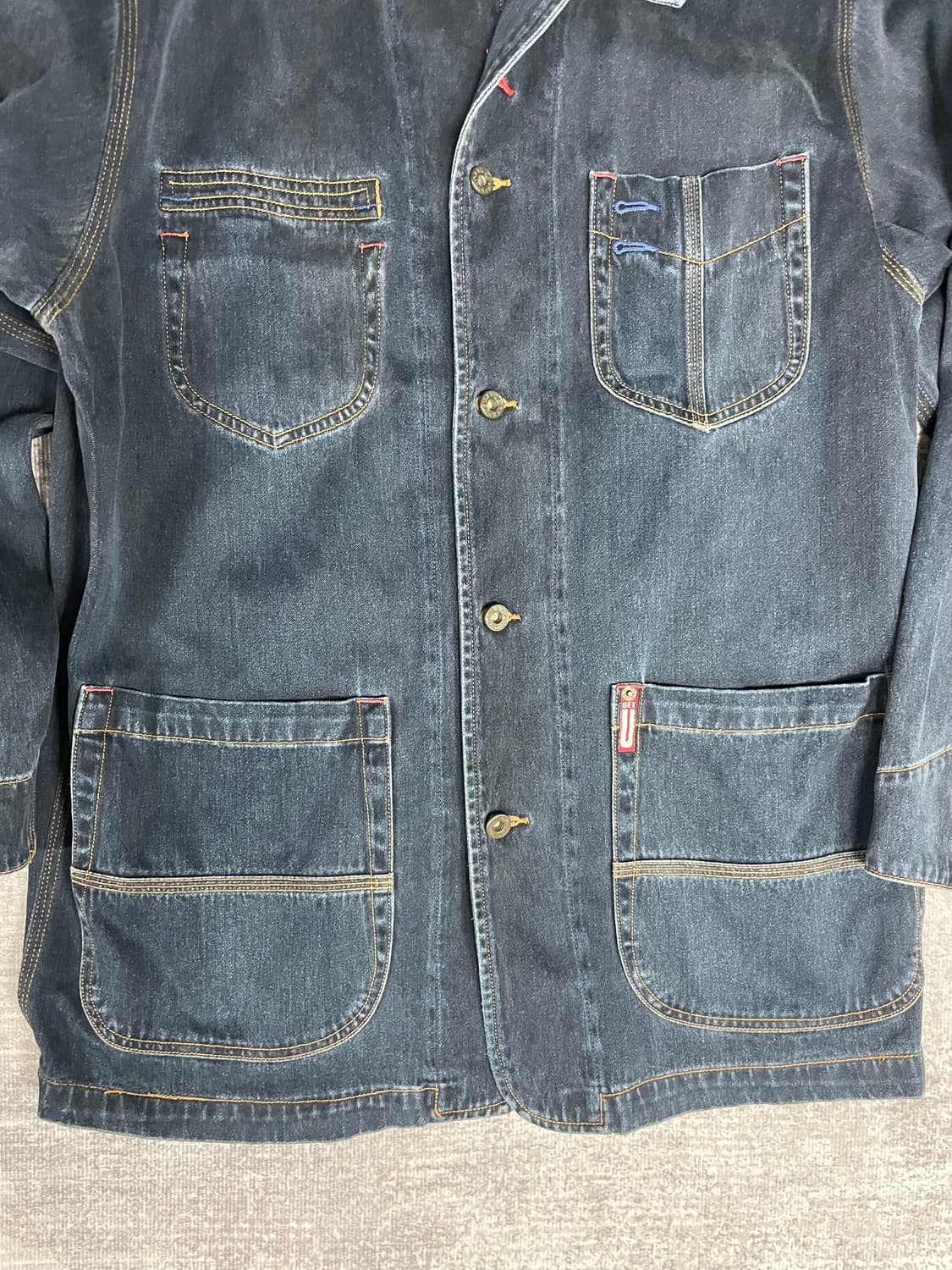 90s vintage GET USED 데님커버올 상품이미지2