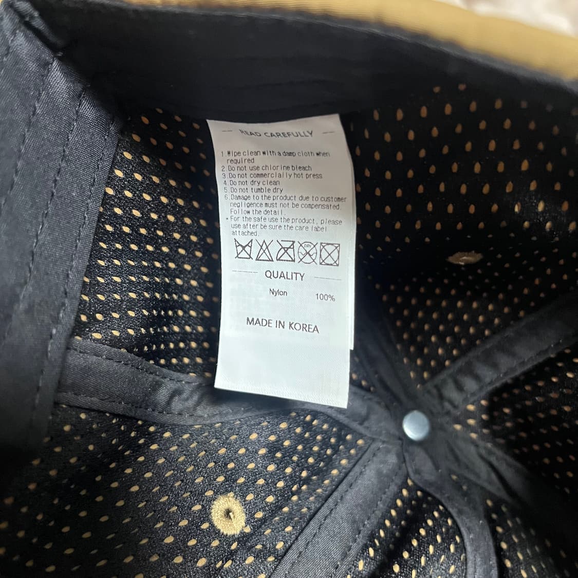 Fetch 나일론 베이지 볼캡 상품이미지6