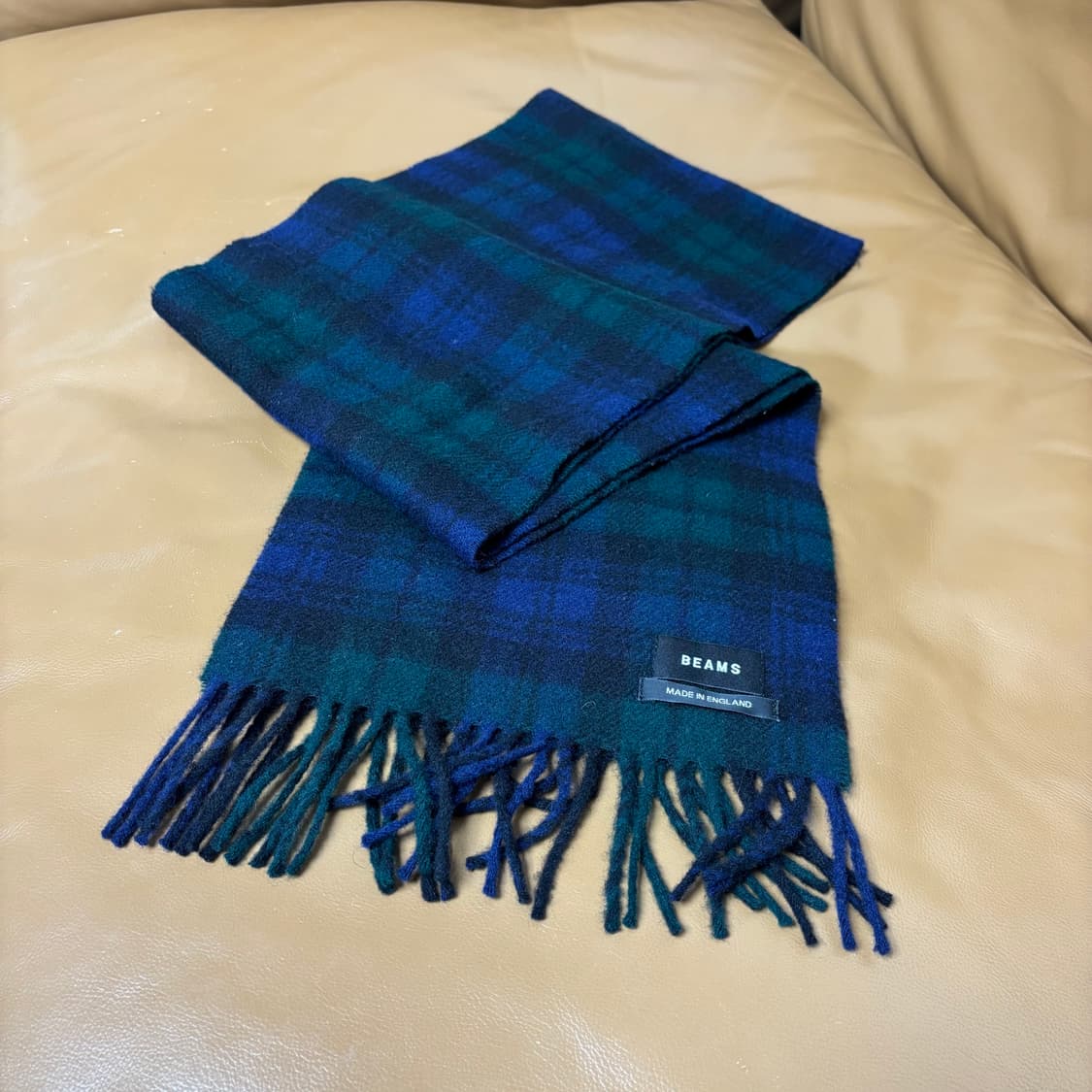 Beams 빔즈 타탄체크 머플러 목도리 (Tartan Check) 상품이미지7