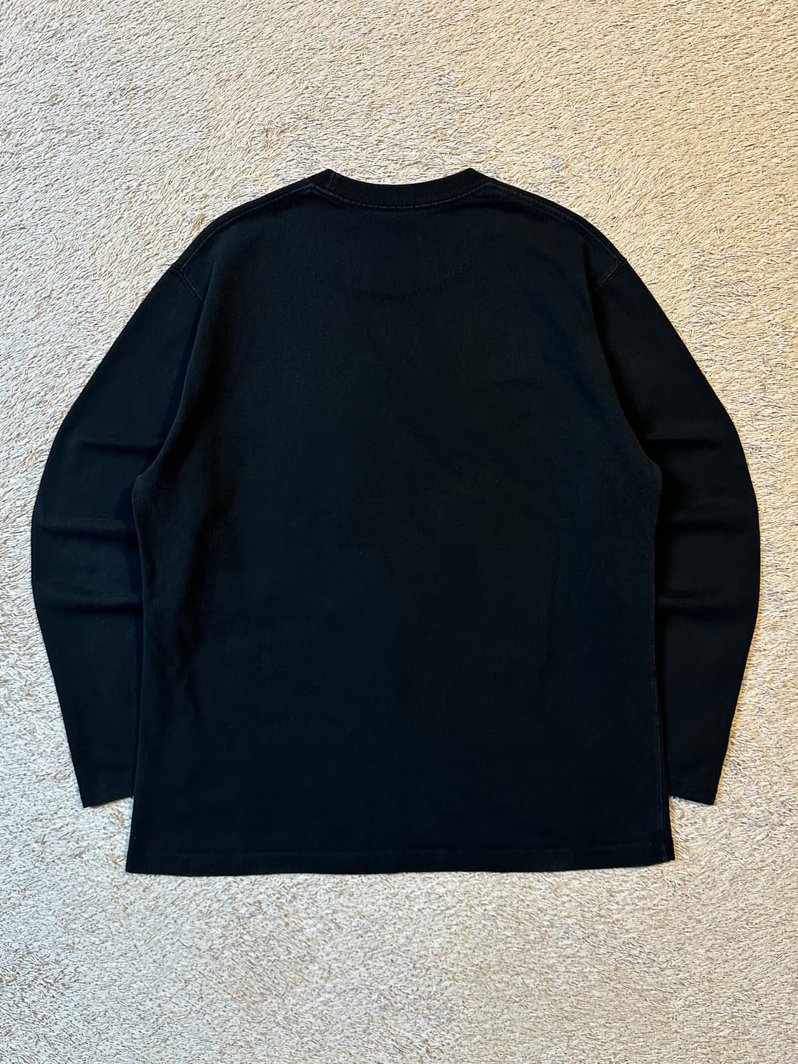 단톤 DANTON 스몰로고 포켓 롱슬리브 긴팔 블랙 상품이미지3