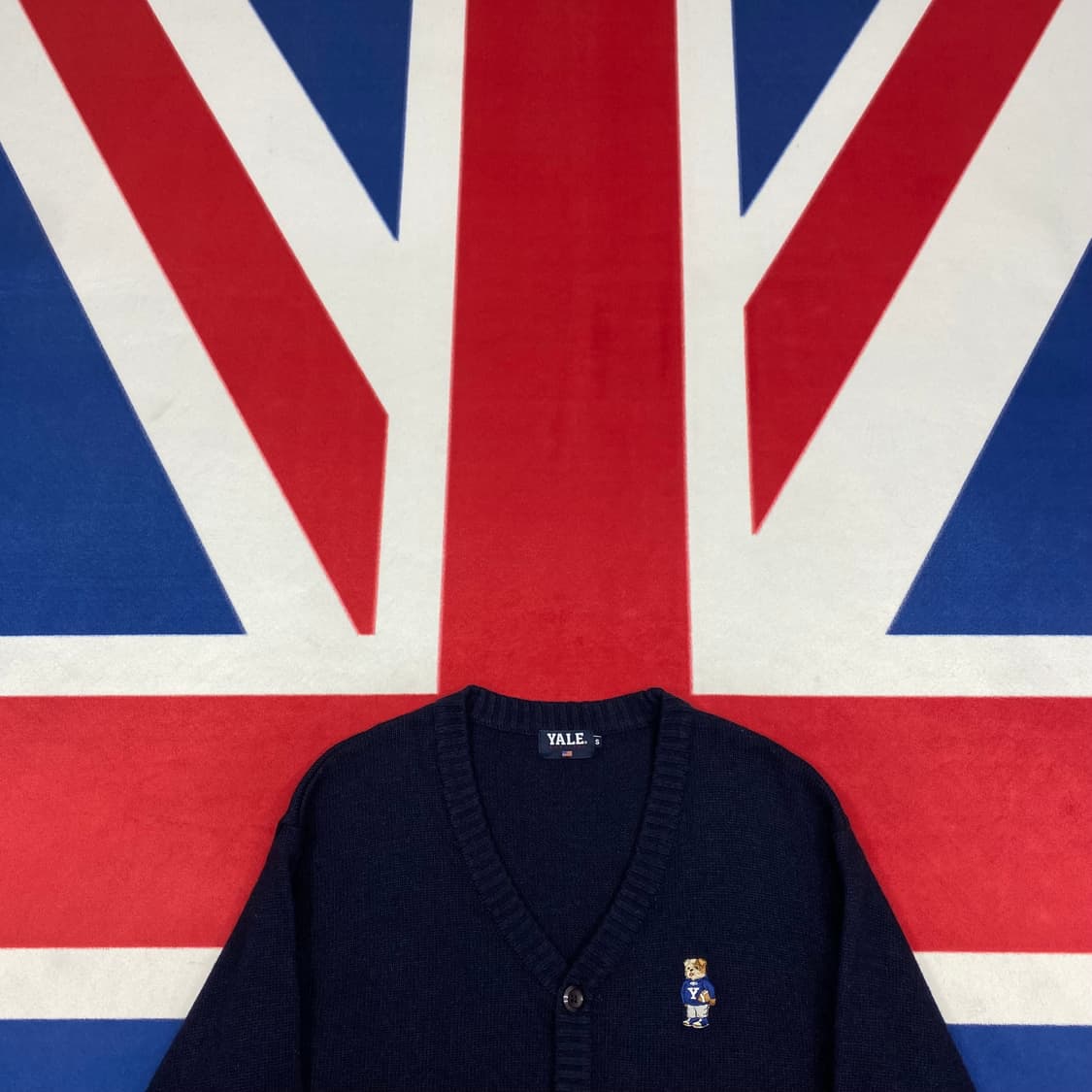 예일 가디건 S 실측M-L 상품이미지2