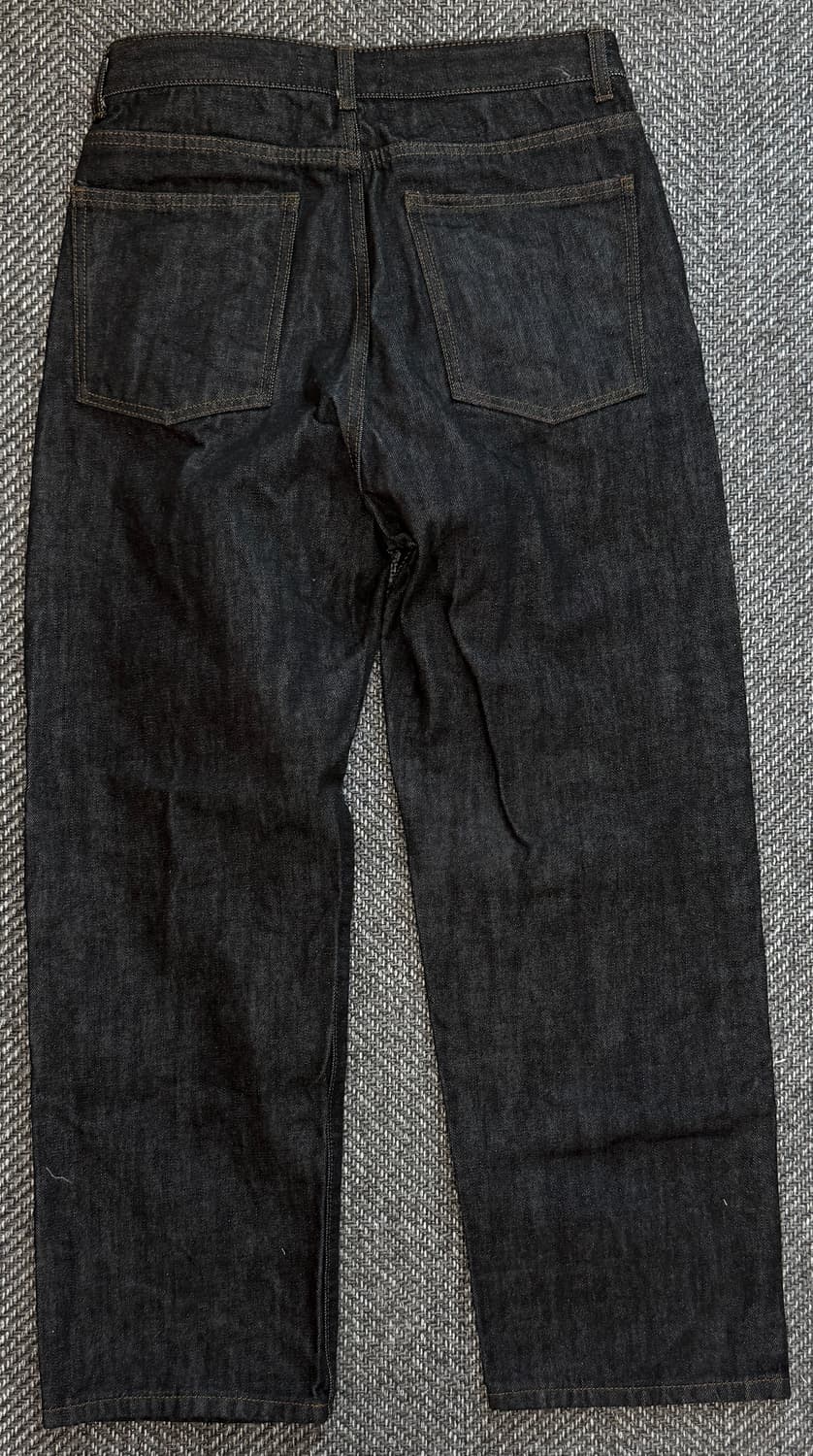 비슬로우 콤피 셀비지 데님팬츠 블랙 남자 30사이즈 상품이미지2