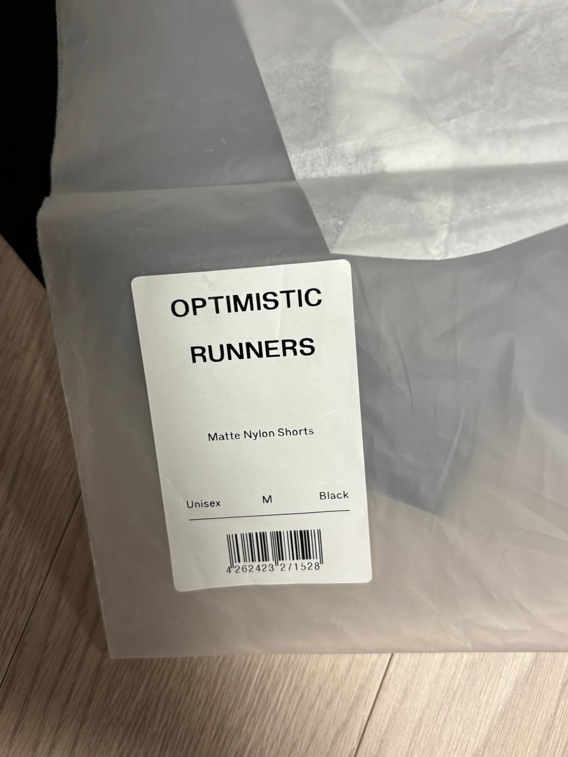 옵티미스틱러너스 매트 나일론 쇼츠 블랙  상품이미지6