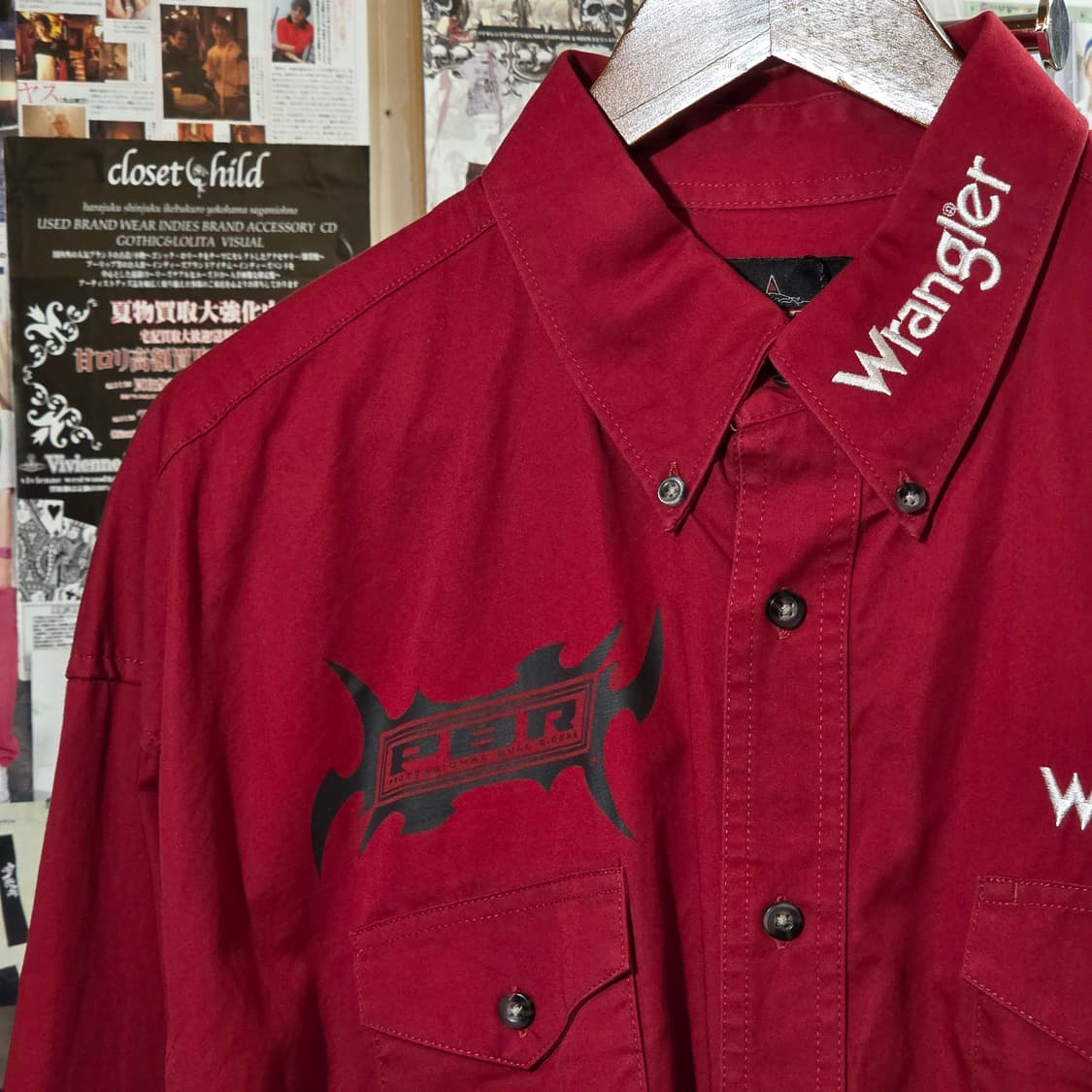 랭글러 PBR 자수 웨스턴 셔츠 상품이미지6