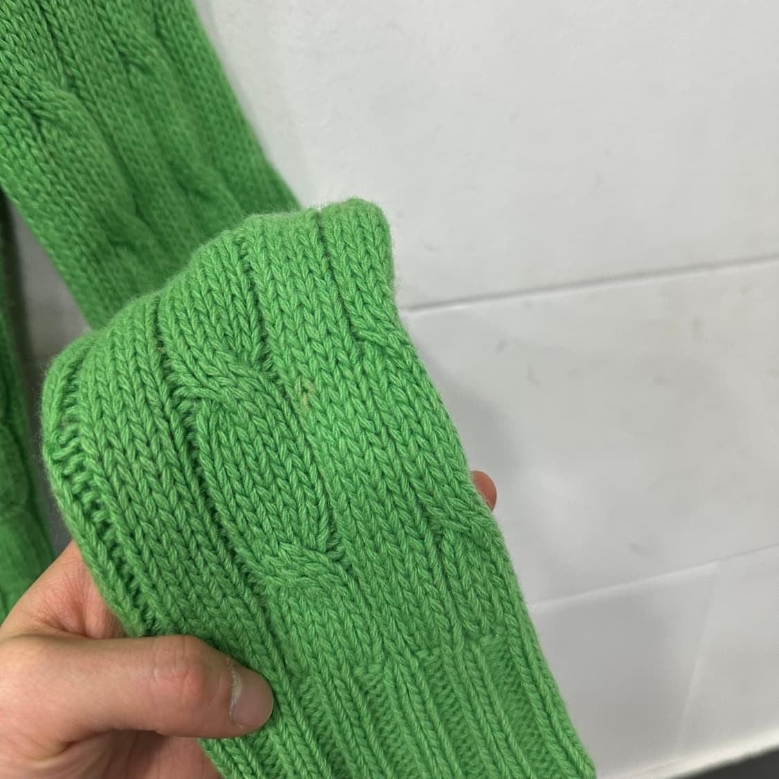 폴로 랄프로렌 꽈배기 니트 상품이미지7