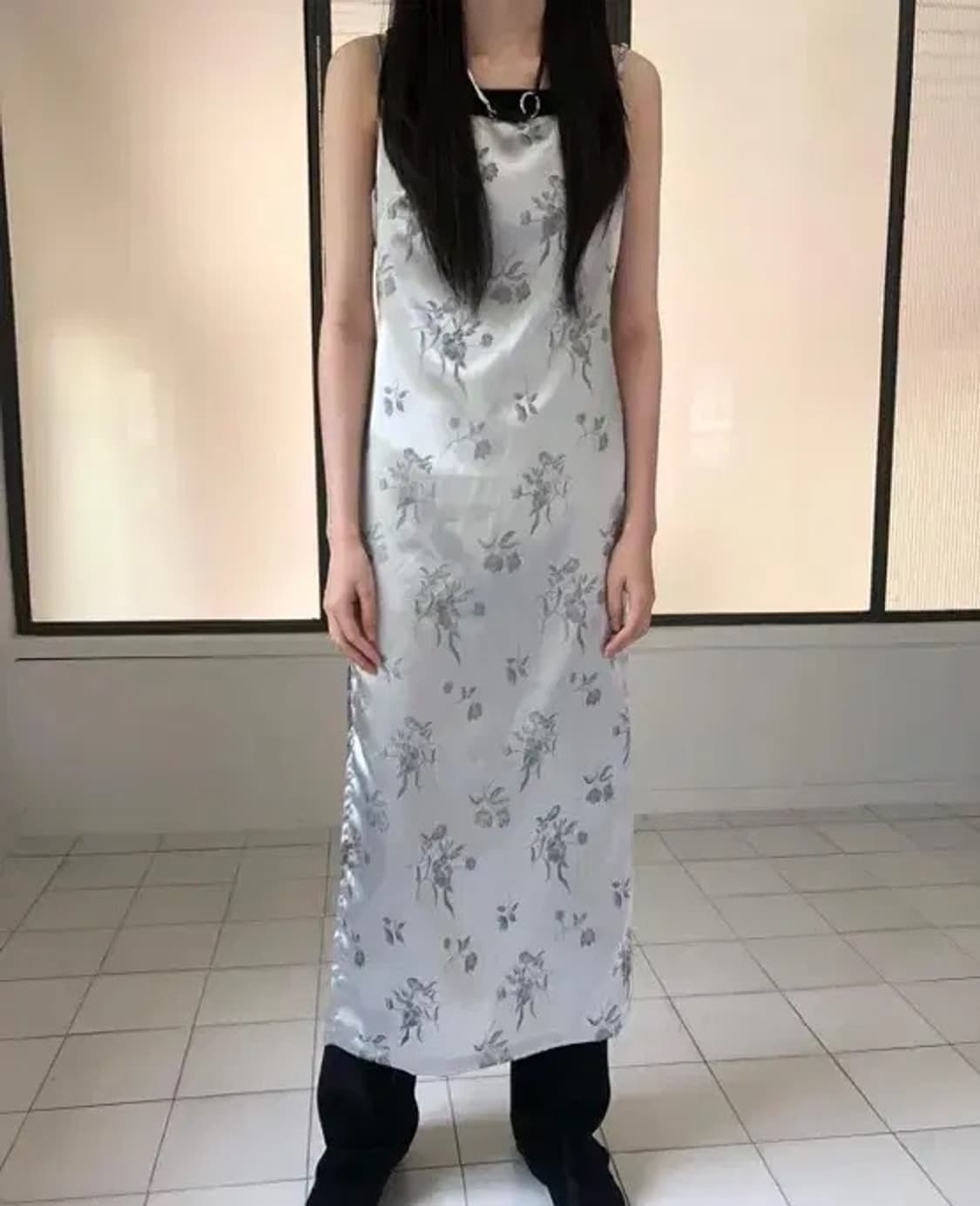 <새상품>wsc archive orchid dress 003 상품이미지4