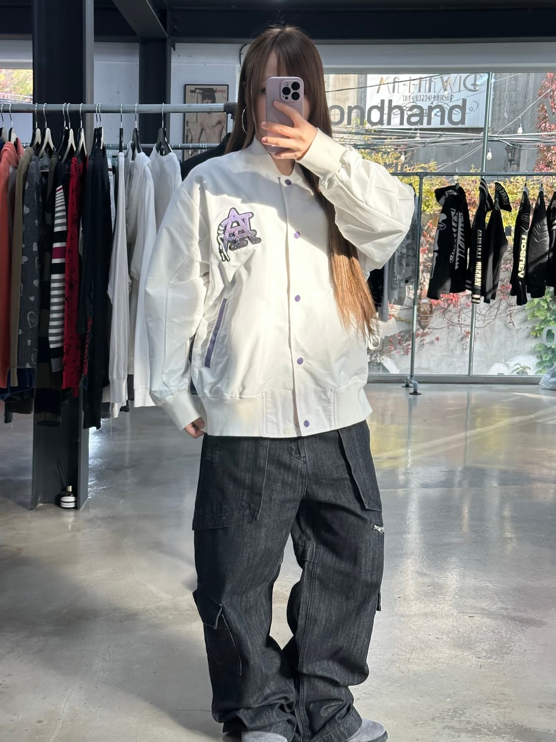 아디다스 모던컬리지에이트 봄버 자켓 상품이미지3