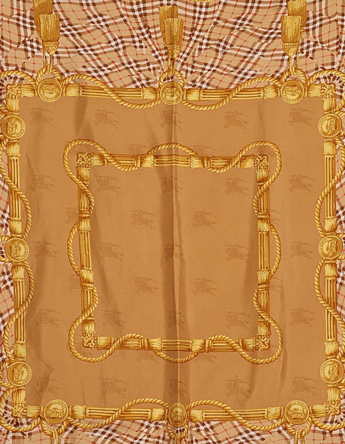 90's Burberry Silk Scarf 상품이미지2