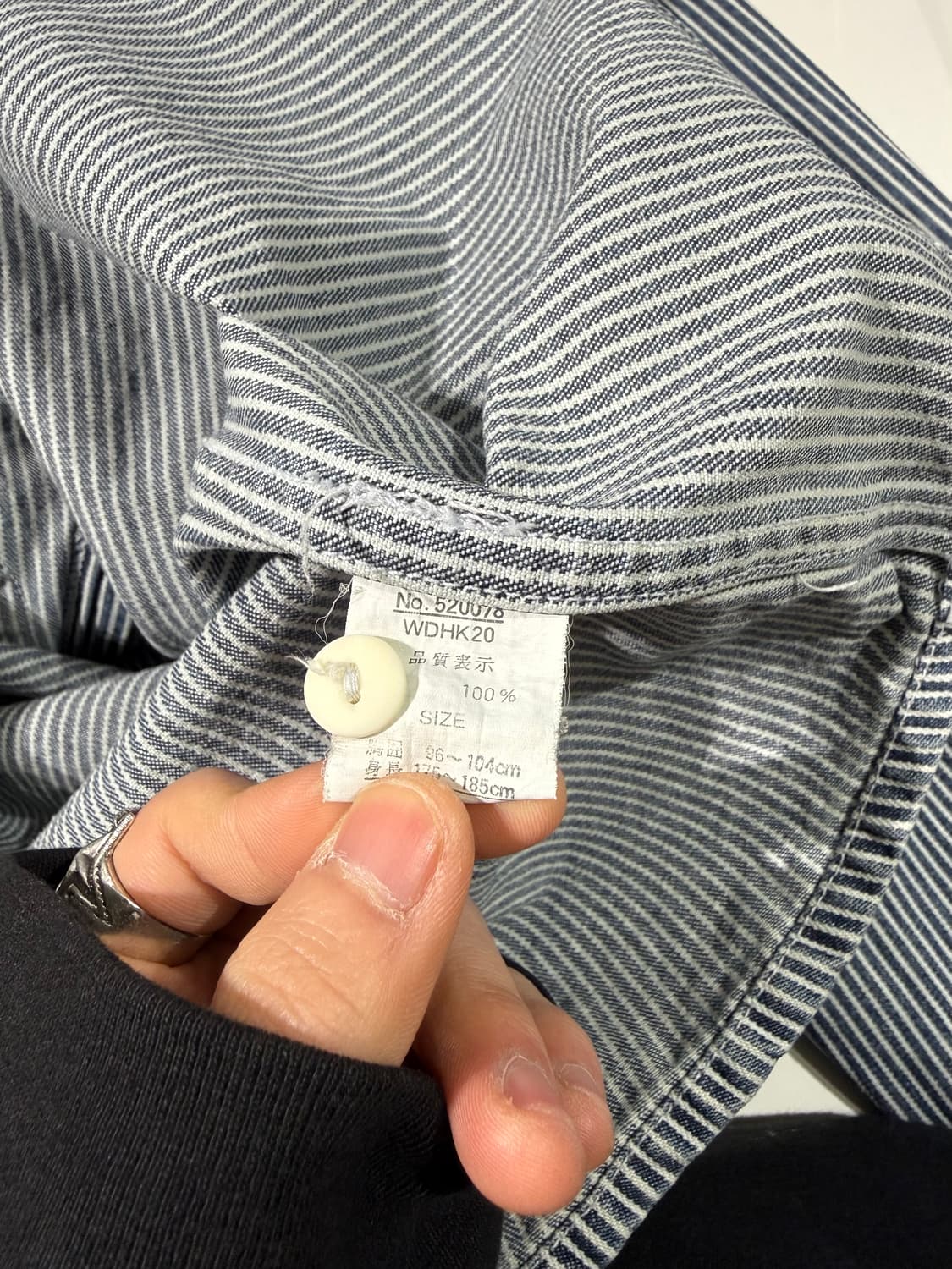 도그 하우스 스트라이프 히코리 워크 셔츠 상품이미지8