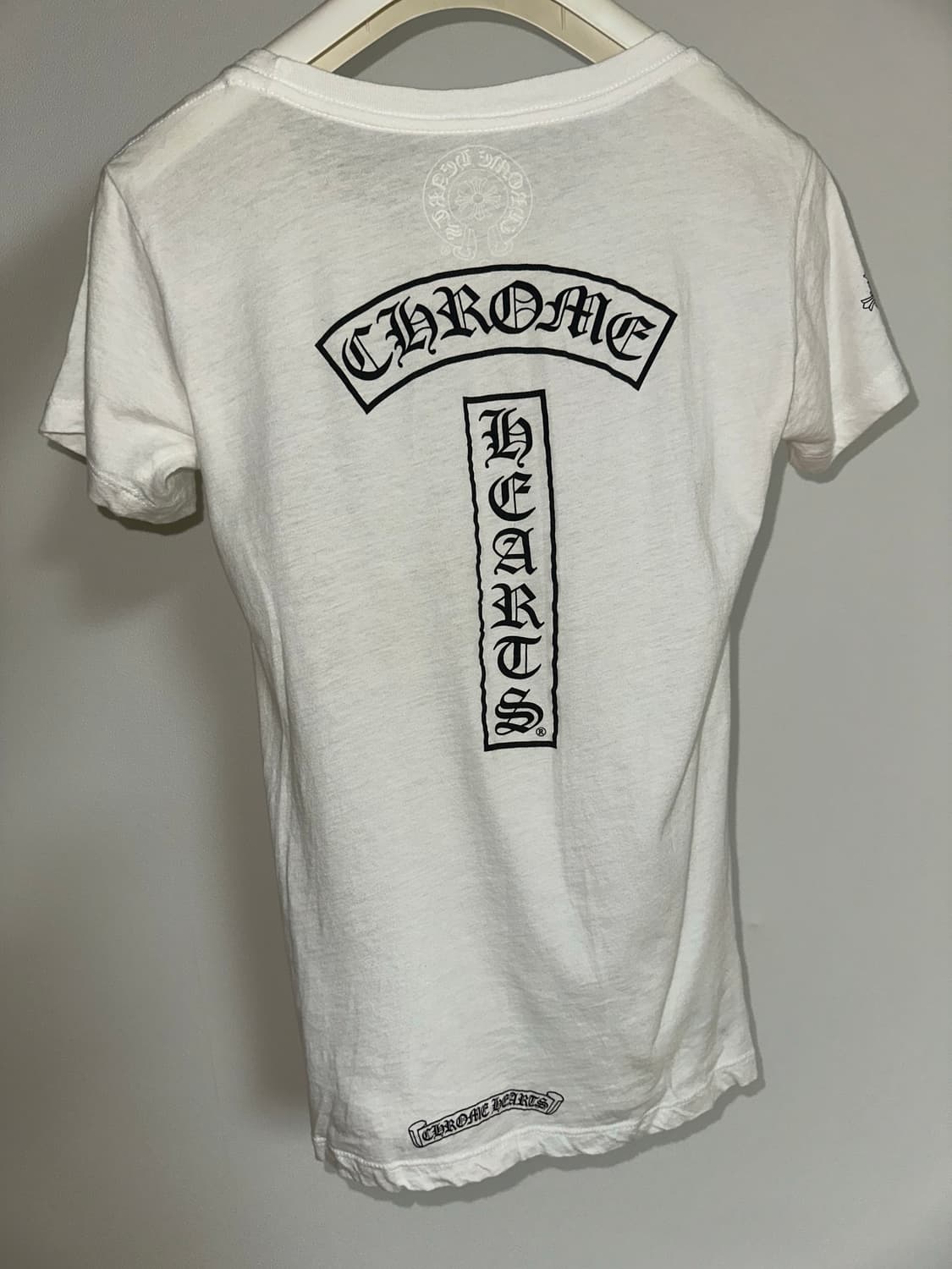 chrome hearts women’s white short sleeve 상품이미지2