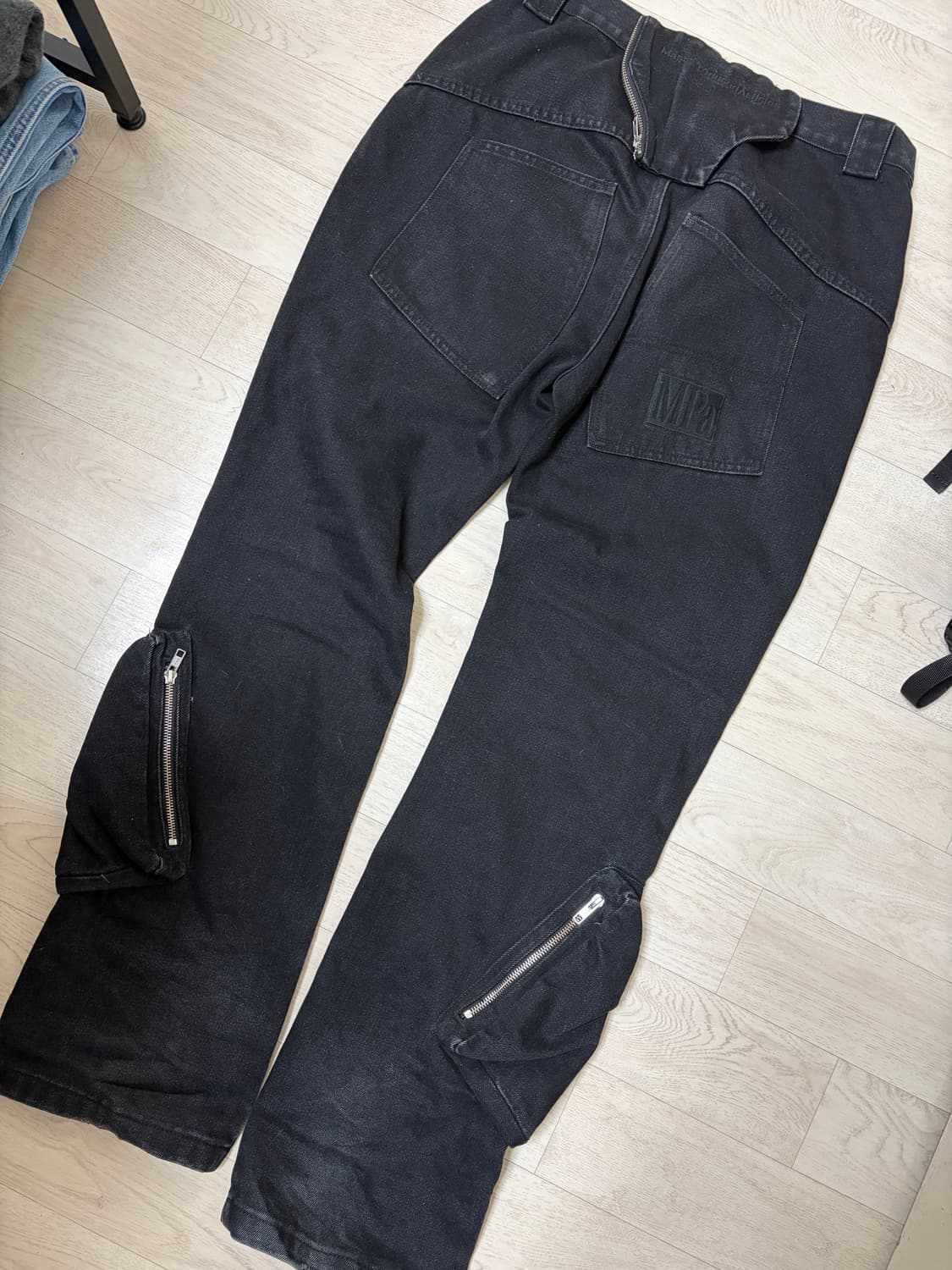 플라스틱 프로덕트 MPA 앵클 집업 카고팬츠 M 상품이미지2