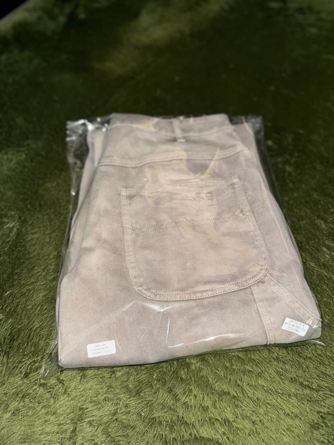 [L] 나이키 라이프 스파이더 웹 사시코 커스텀 카펜터 팬츠 상품이미지10