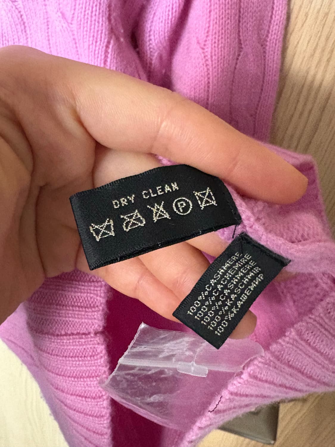 랄프로렌 캐시미어 스웨터 s 상품이미지4