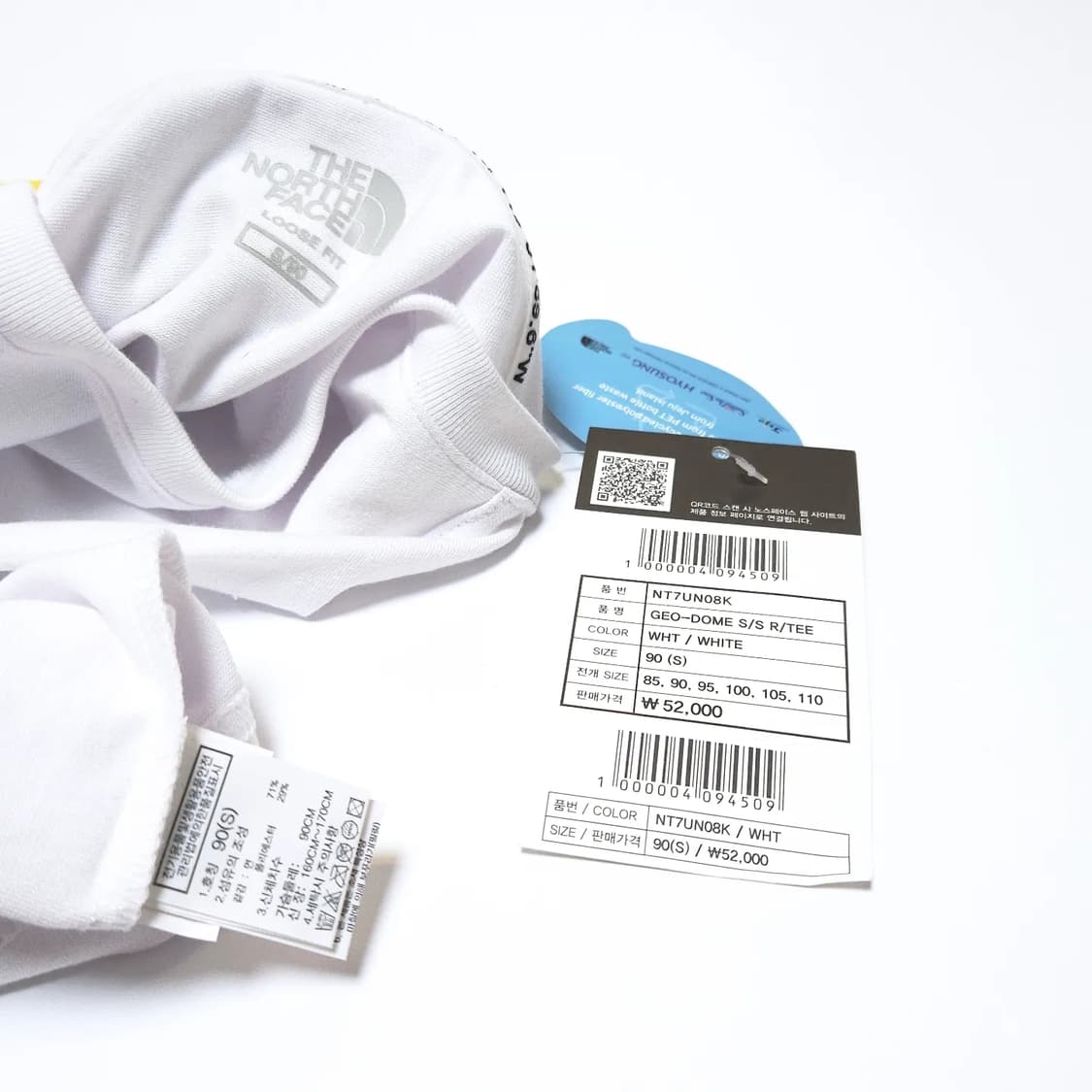 노스페이스 화이트라벨 지오 돔 반팔티셔츠 상품이미지5