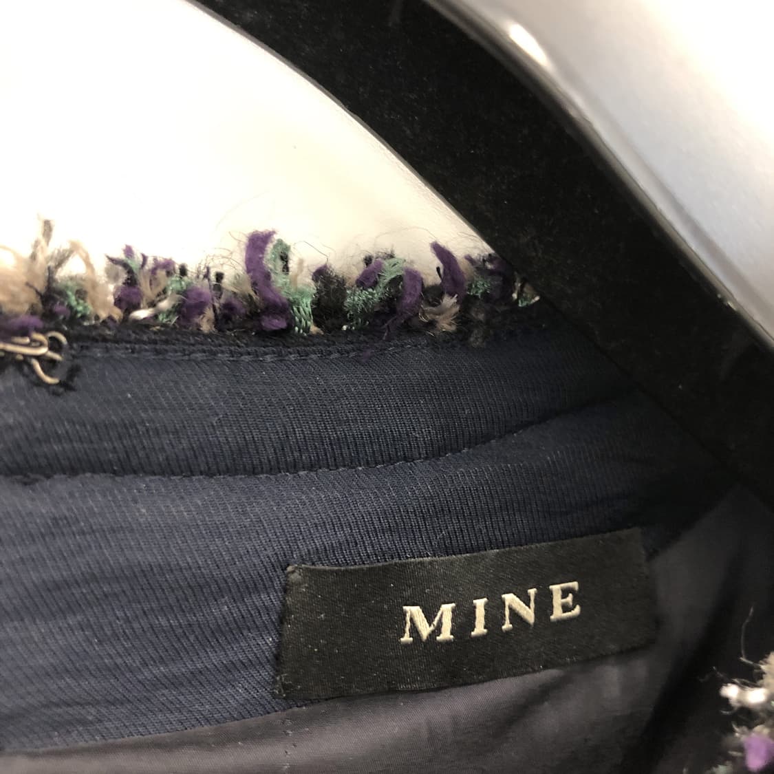 MINE 마인 알파카 트위드 원피스 82-94-160 상품이미지5