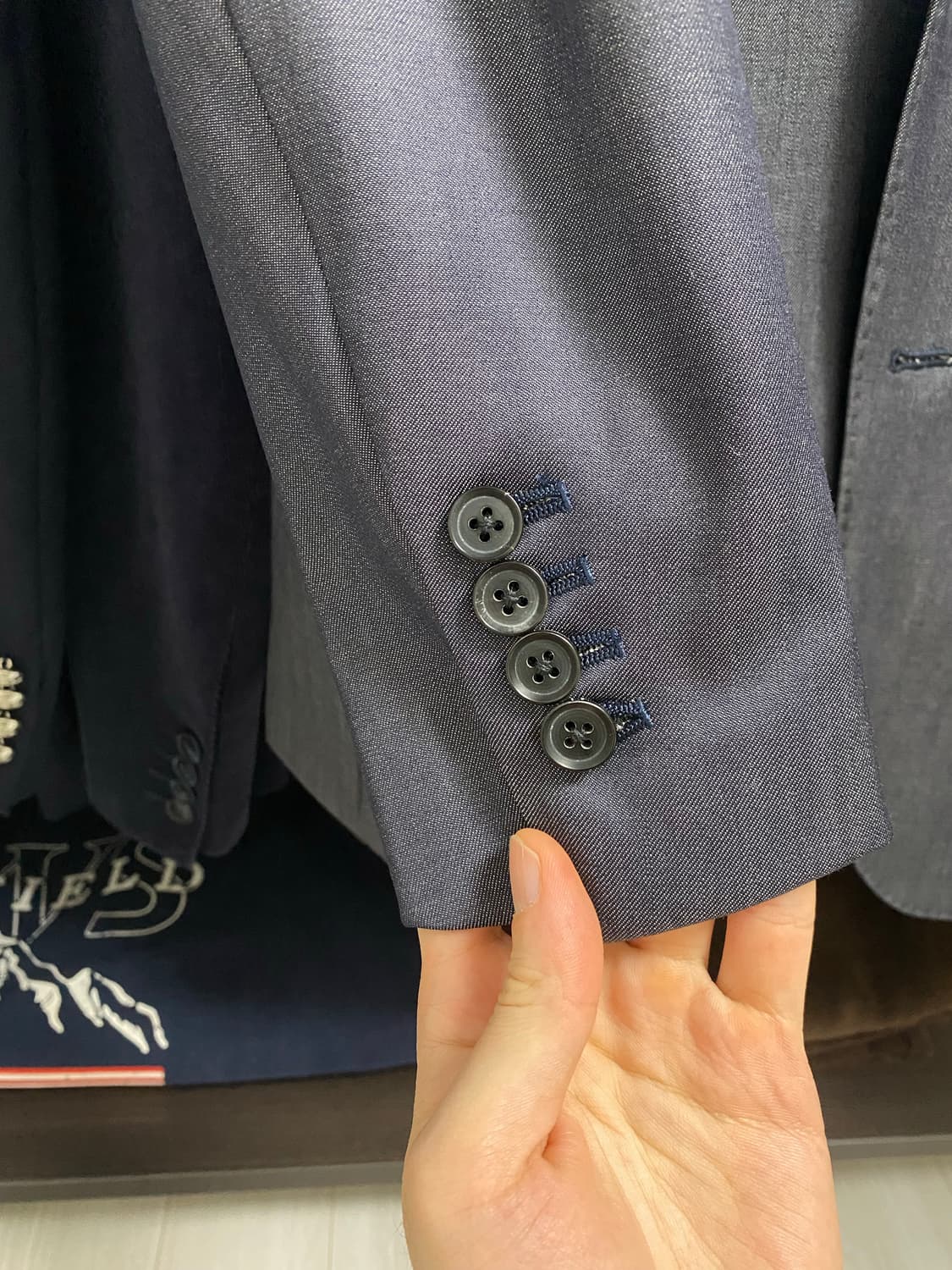 링자켓(RING JACKET) 차콜그레이 수트 셋업(44) 상품이미지2