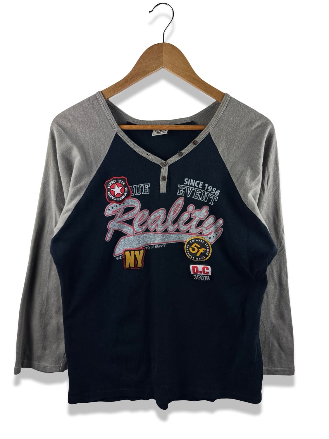 JPN Y2K 나그랑 프린팅 롱슬리브1843 상품이미지1