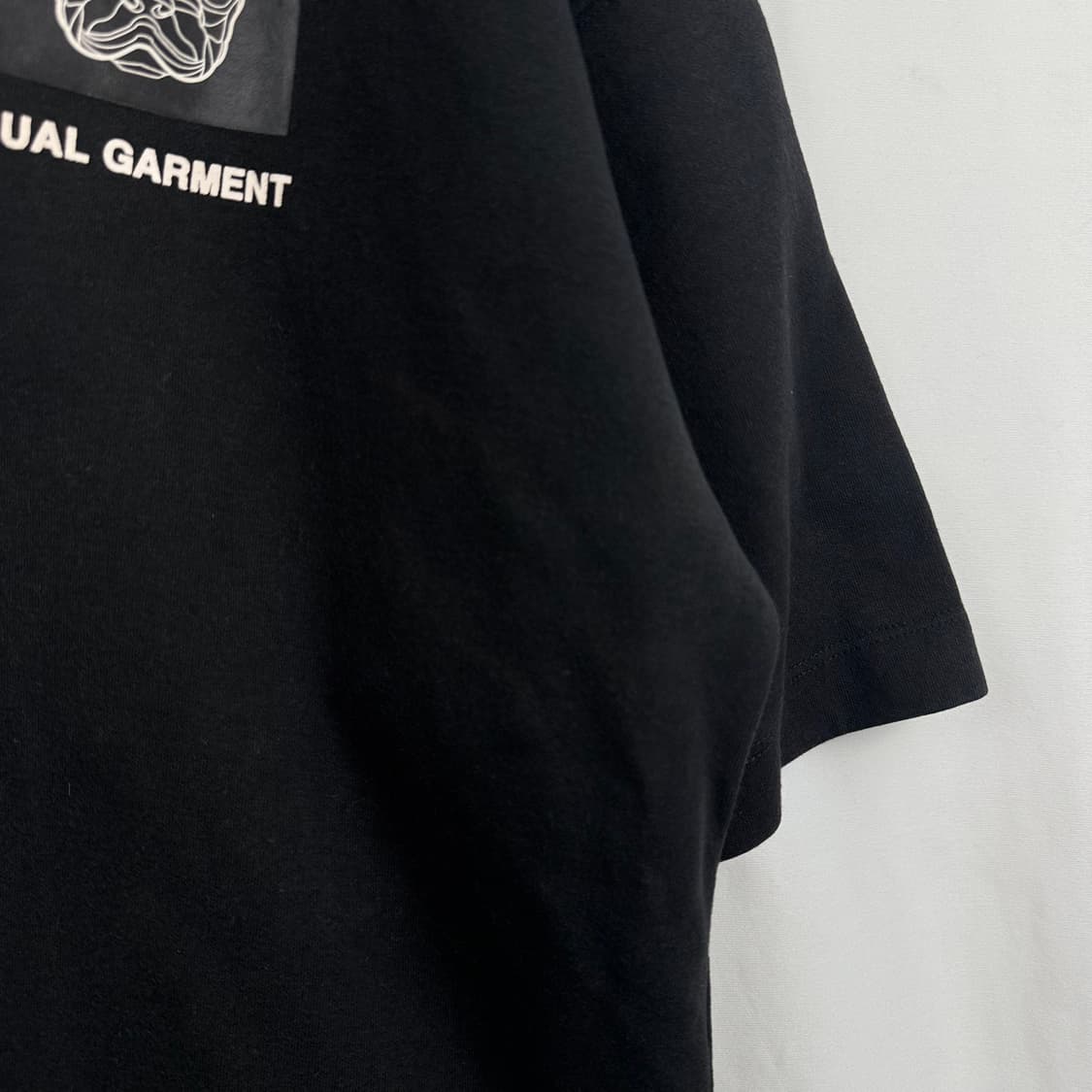 (M) 라이프워크 헤비웨이트 스트링 반팔 티 블랙 상품이미지5