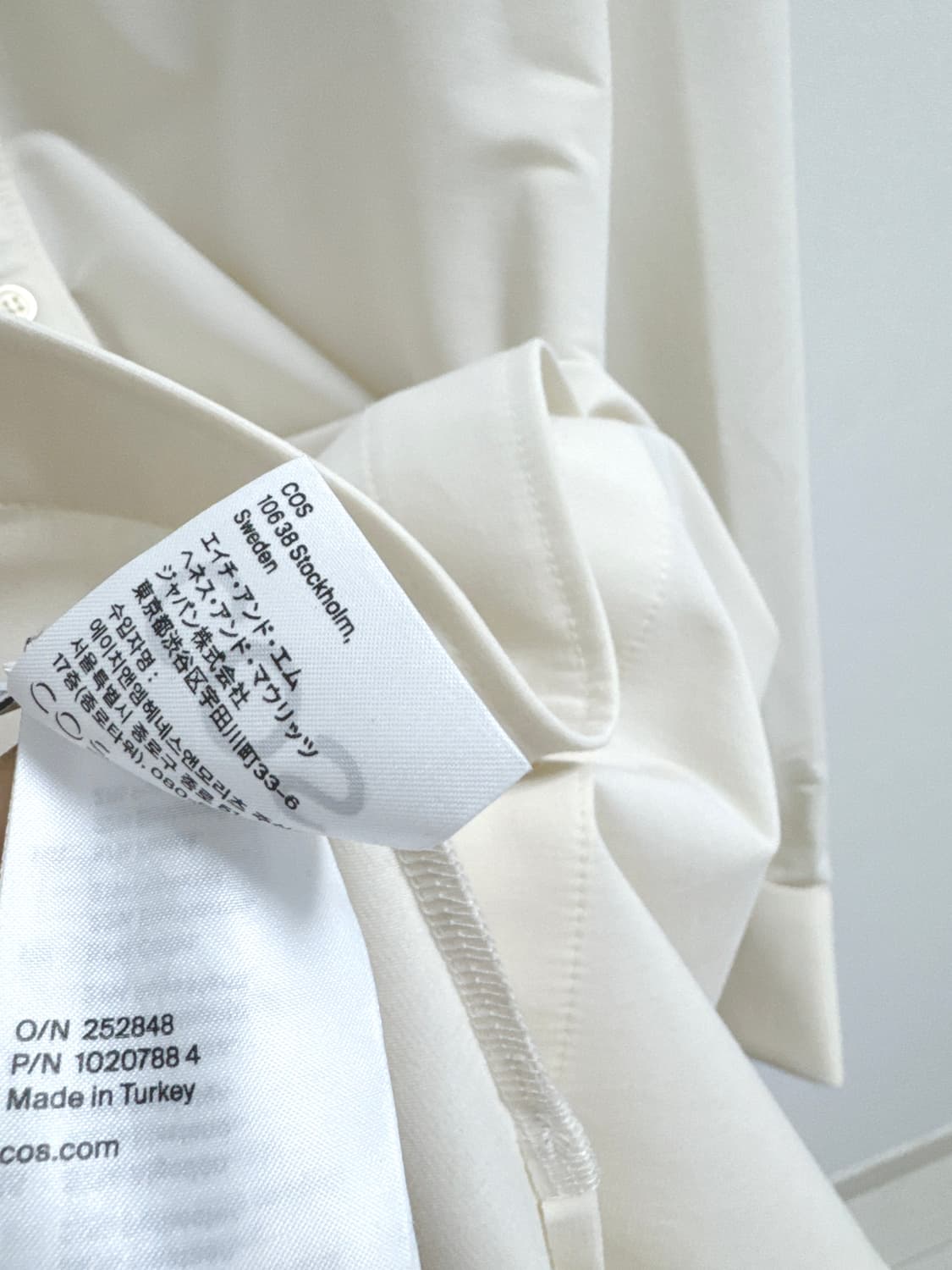 코스 롱 셔츠  상품이미지8