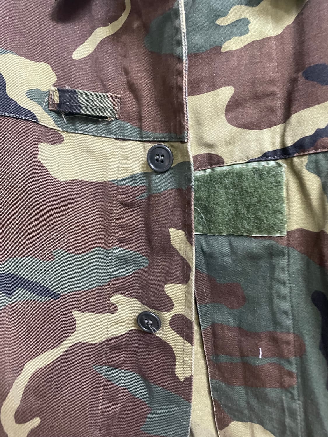 빈티지 카모남방 상품이미지4