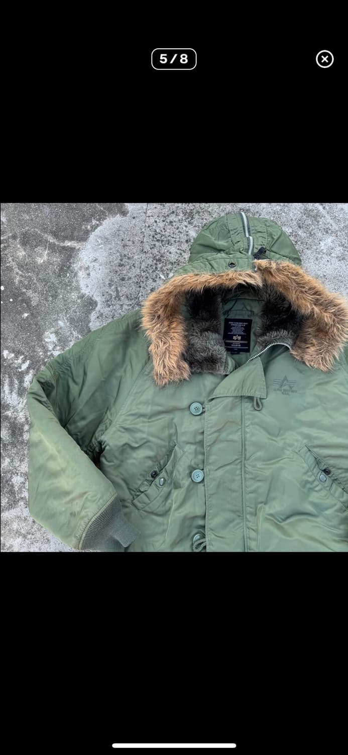 [XL] 알파인더스트리 N2B 항공점퍼 상품이미지5