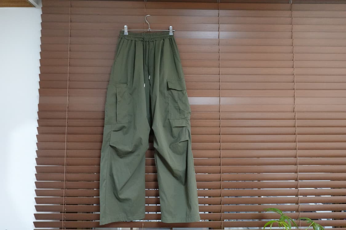 카고 핀턱 바지 상품이미지1