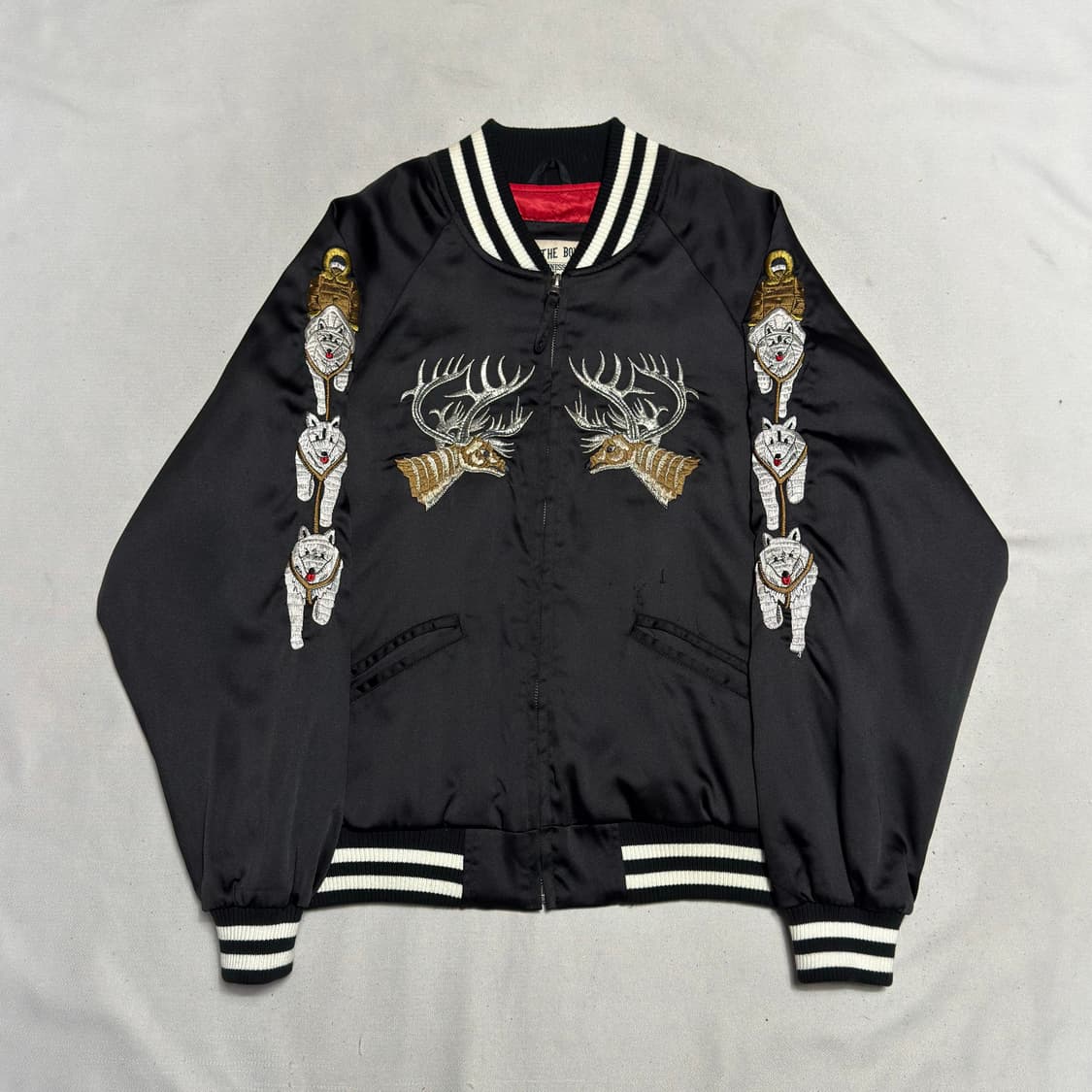 M 더 매드니스 알래스카 오리앤탈 자수 스카쟌 상품이미지3