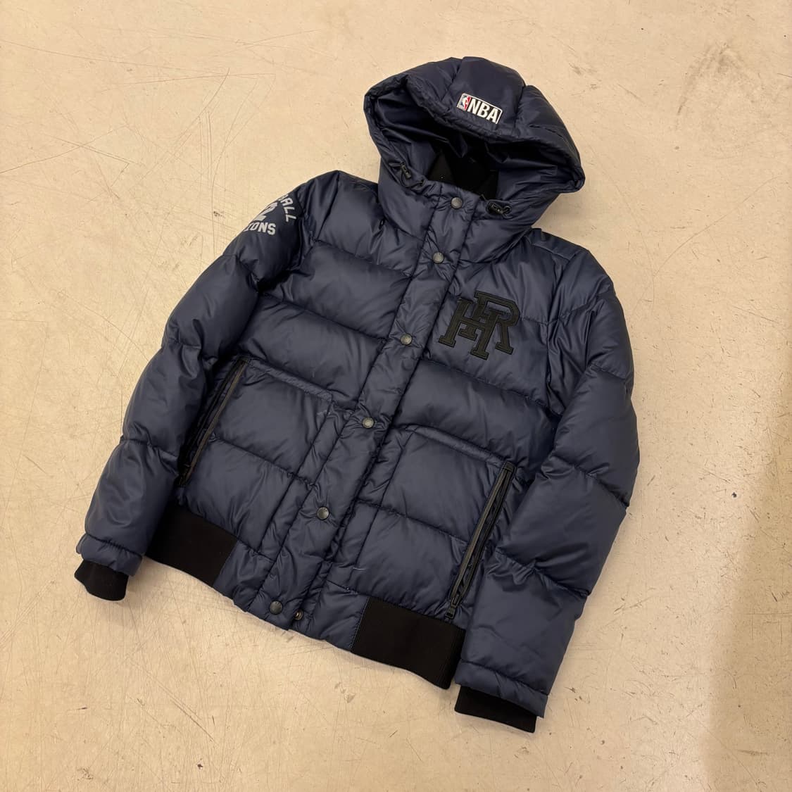 NBA 휴스턴 로켓츠 빅로고 덕다운 패딩 상품이미지1