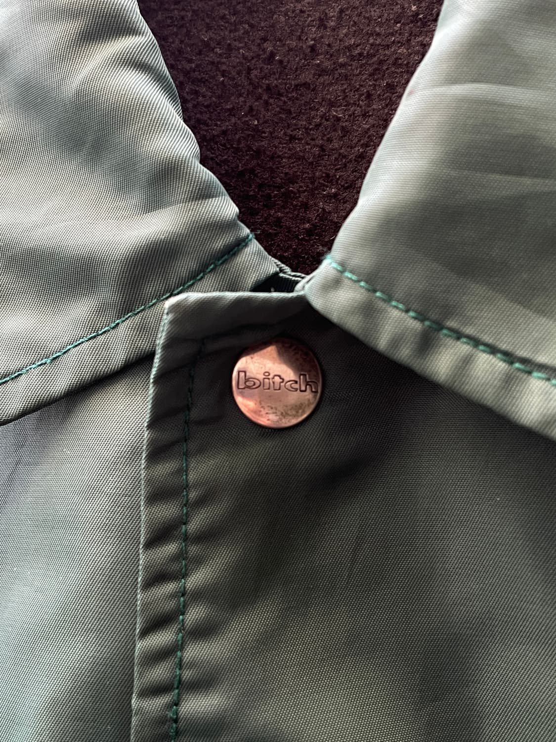 90s Bitch skateboards Green Coach Jk 상품이미지4