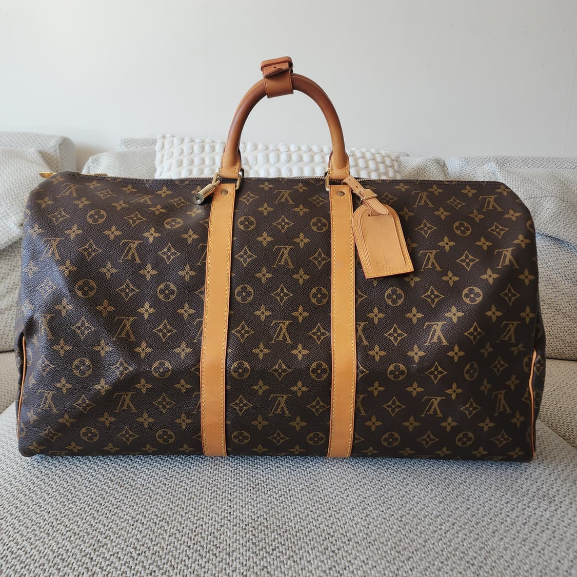 상태최상 루이비통 키폴 55 보스턴백 모노그램 여행가방 상품이미지1