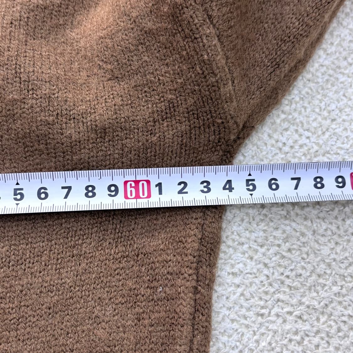 실측확인 THE MAIN 여성 브이넥 긴팔 티셔츠 0518Y 상품이미지6